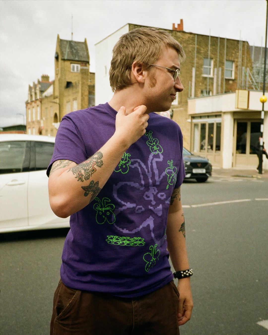 Butterfly T-Shirt (Purple)