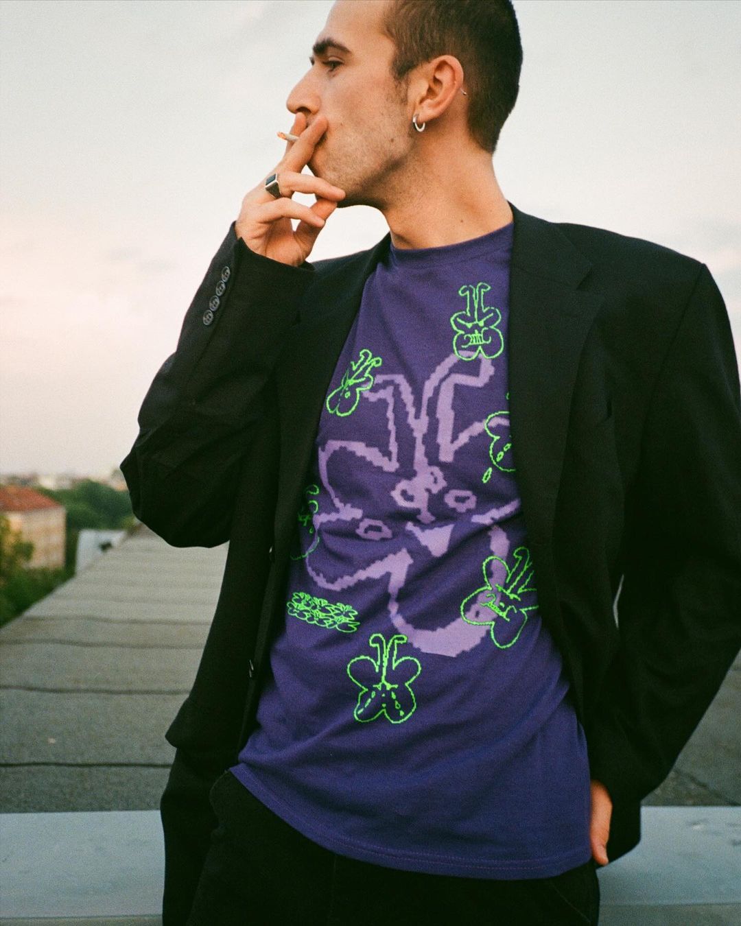 Butterfly T-Shirt (Purple)