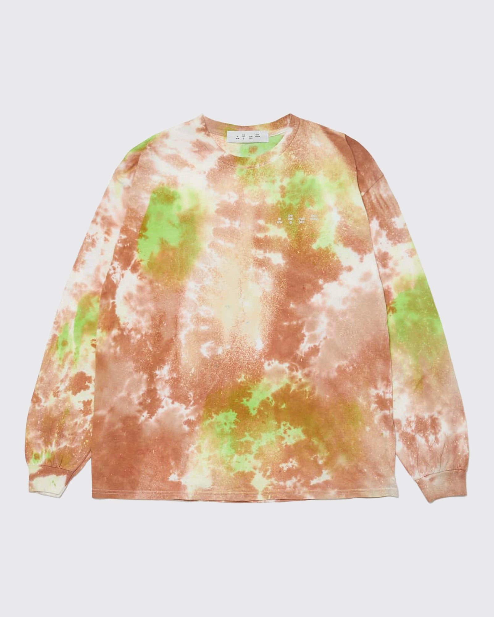 LOGO TIE DYE LS TEE by YUKIDYE