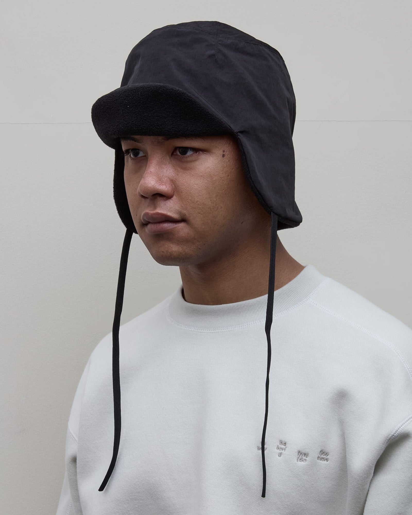 FLEECE EAR FLAP 6-PANEL HAT