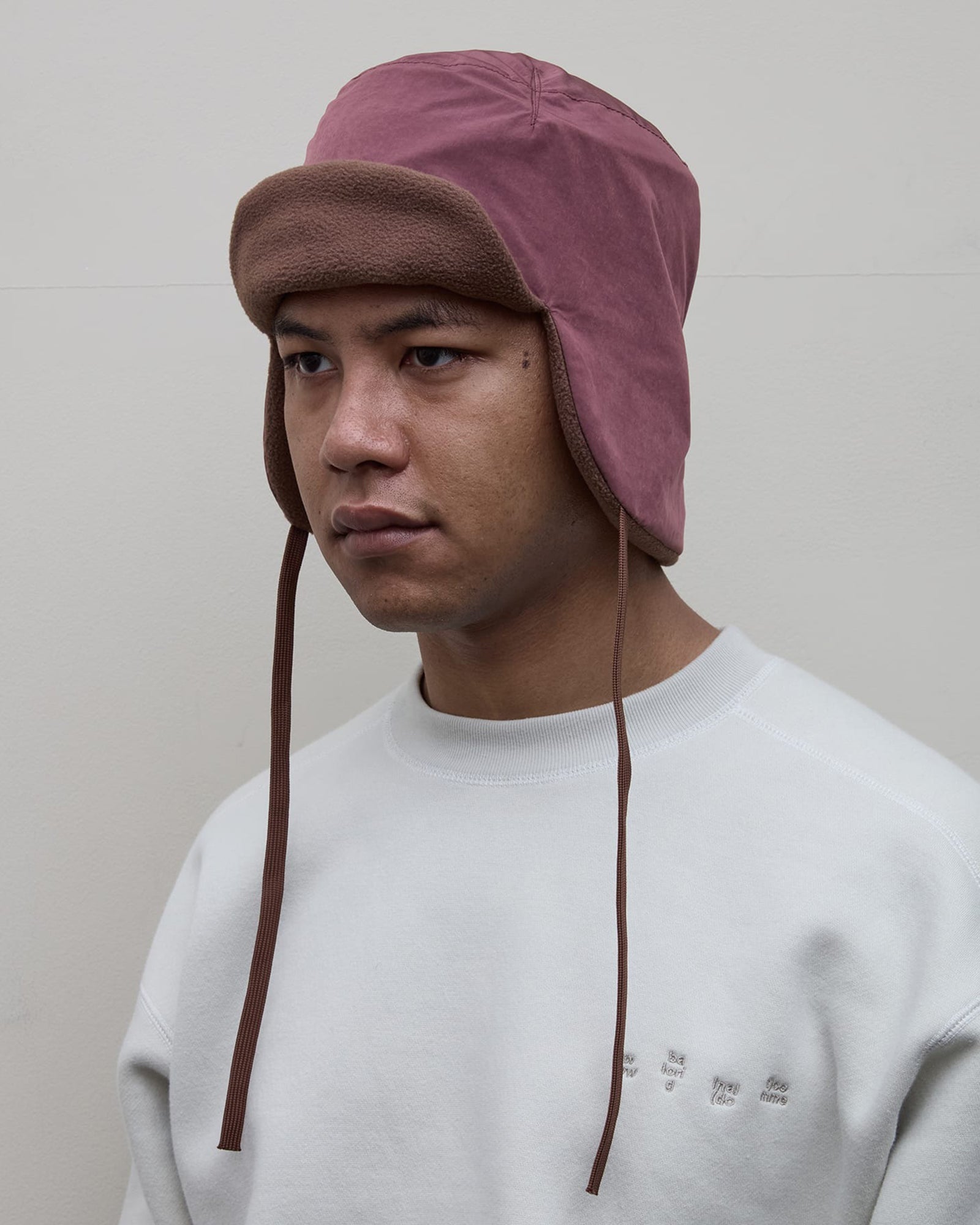 FLEECE EAR FLAP 6-PANEL HAT