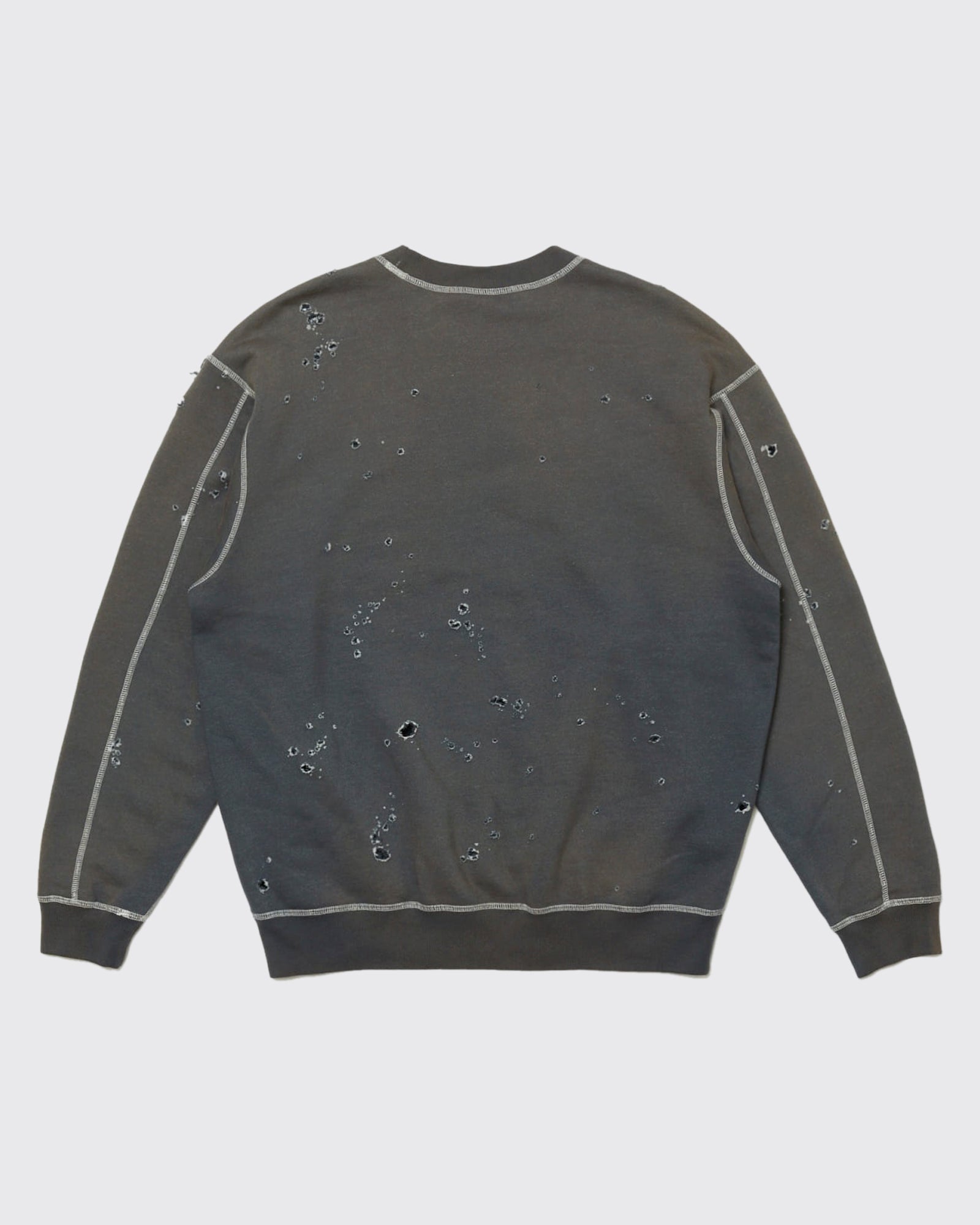 BAL / RUSSELL DISTRESSED ATHLETIC HEAVY COTTON CREW