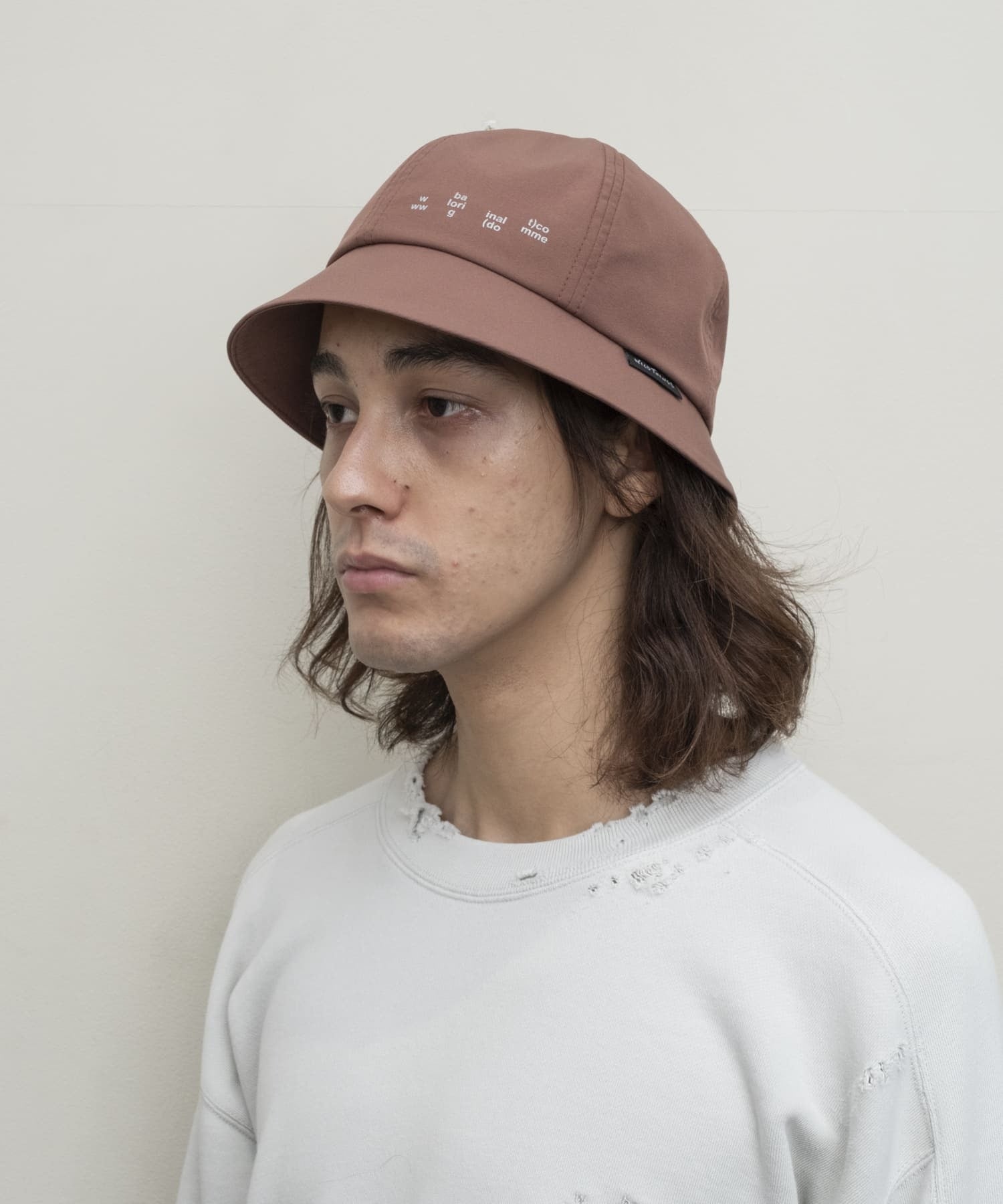 BAL/WILDTHINGS STRETCH BELL HAT (Terracotta)