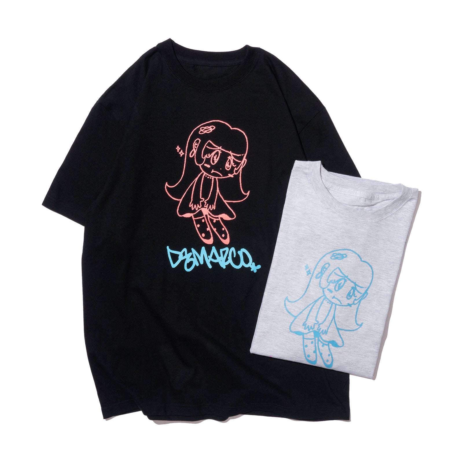 GIRL'S TROUBLE TEE (Black)