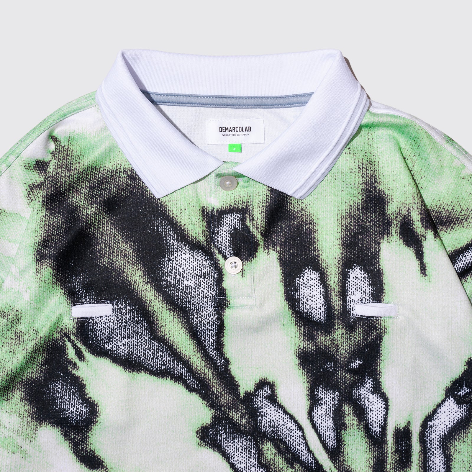 PS-DYE KUN S/S POLO (Lime)