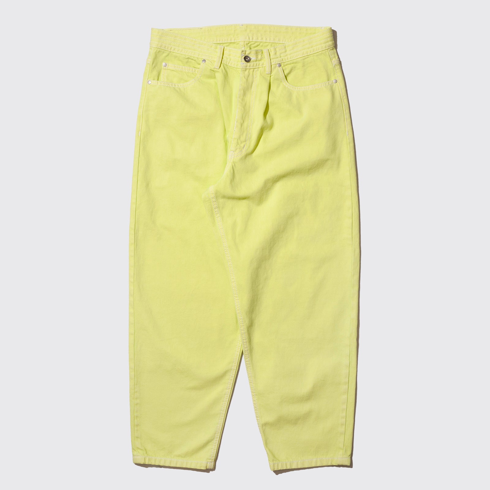 SILVER DUB O/D DENIM JEANS (Lime)