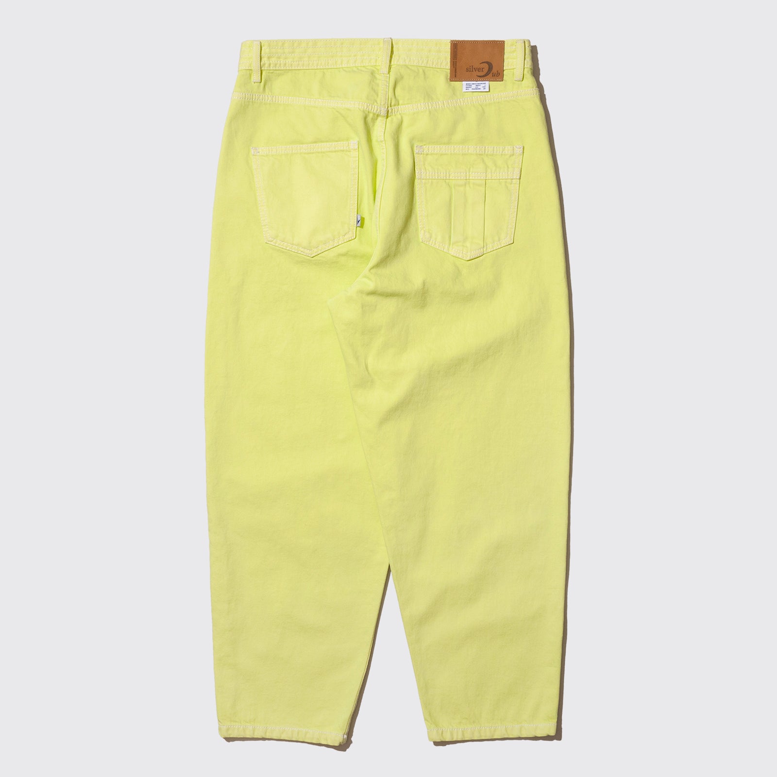 SILVER DUB O/D DENIM JEANS (Lime)