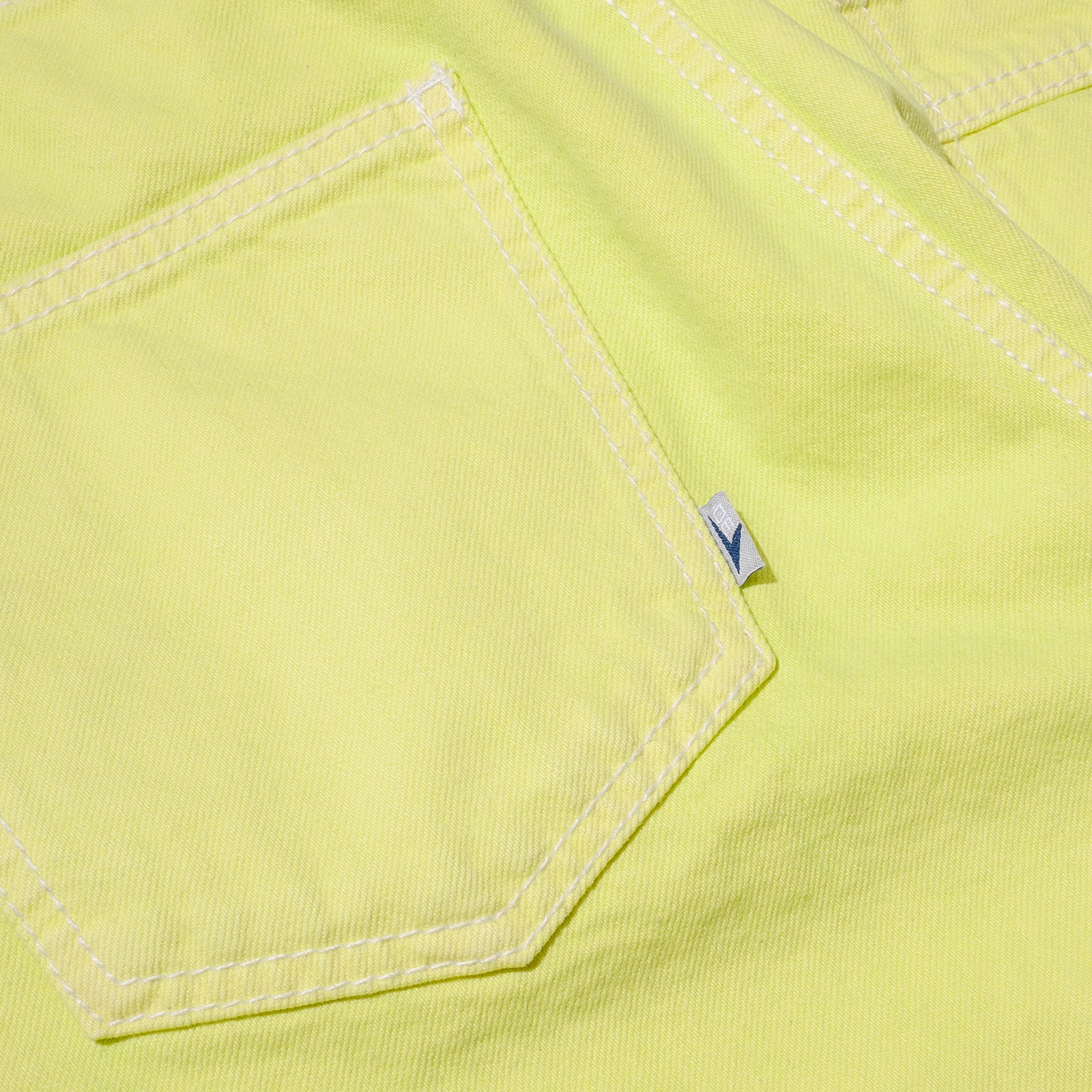 SILVER DUB O/D DENIM JEANS (Lime)