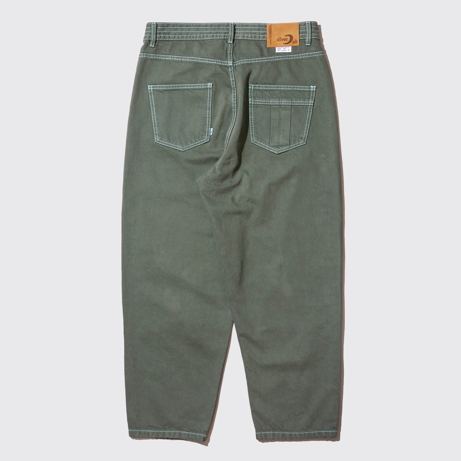 SILVER DUB O/D DENIM JEANS (Grey)