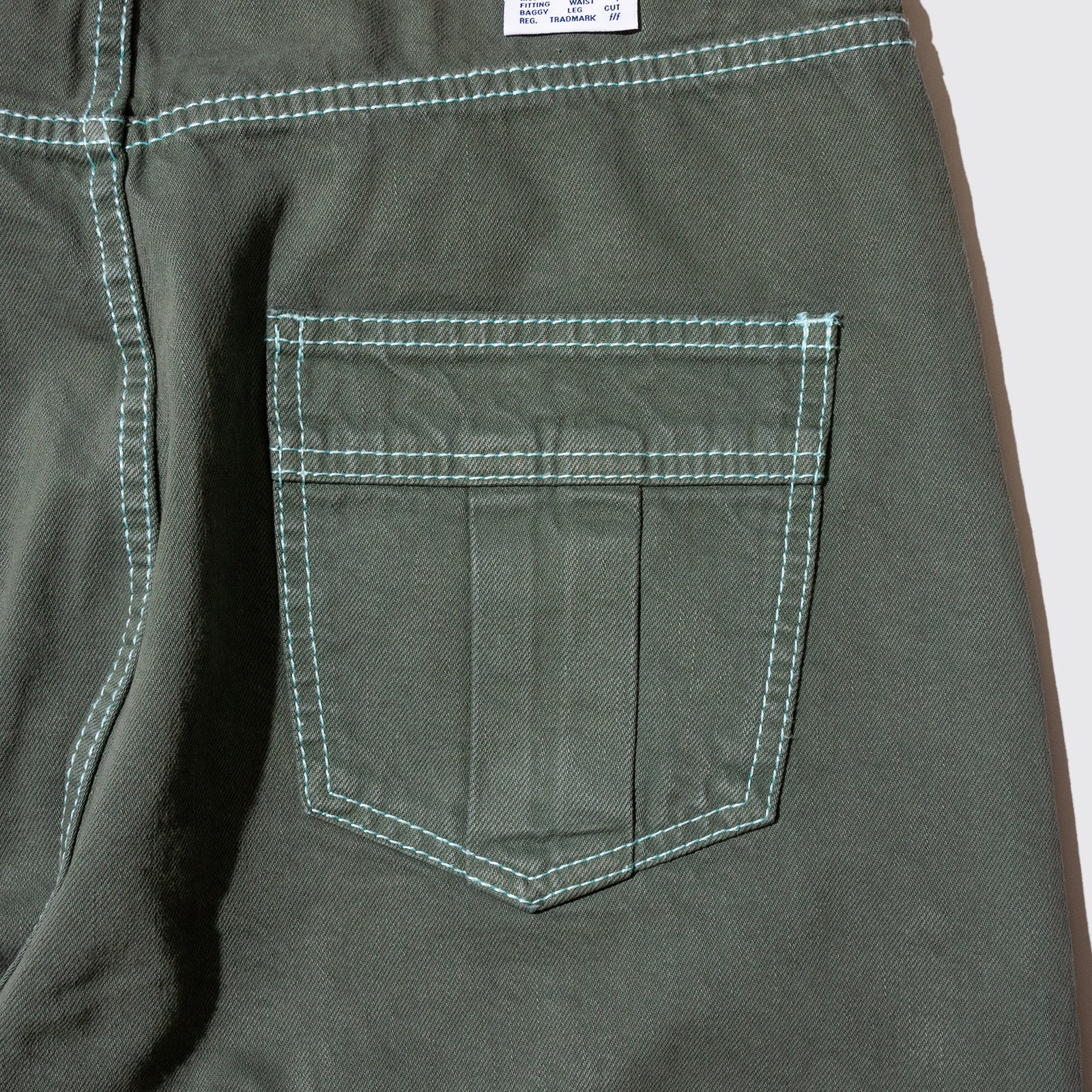 SILVER DUB O/D DENIM JEANS (Grey)