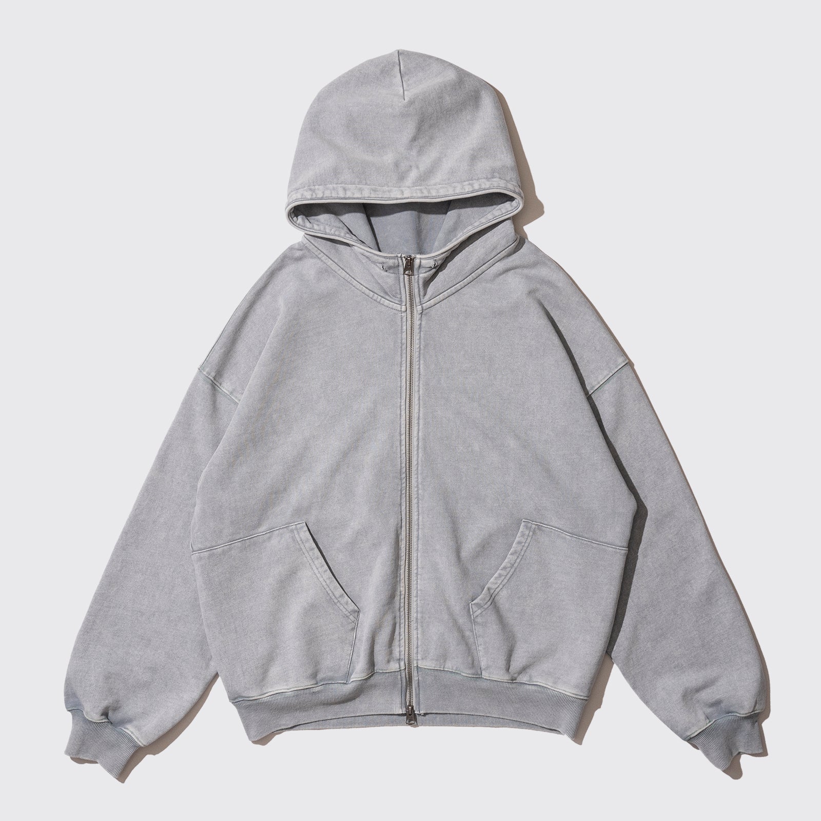 MASK IT 2 ACID ZIP HOODY #2 (Grey)