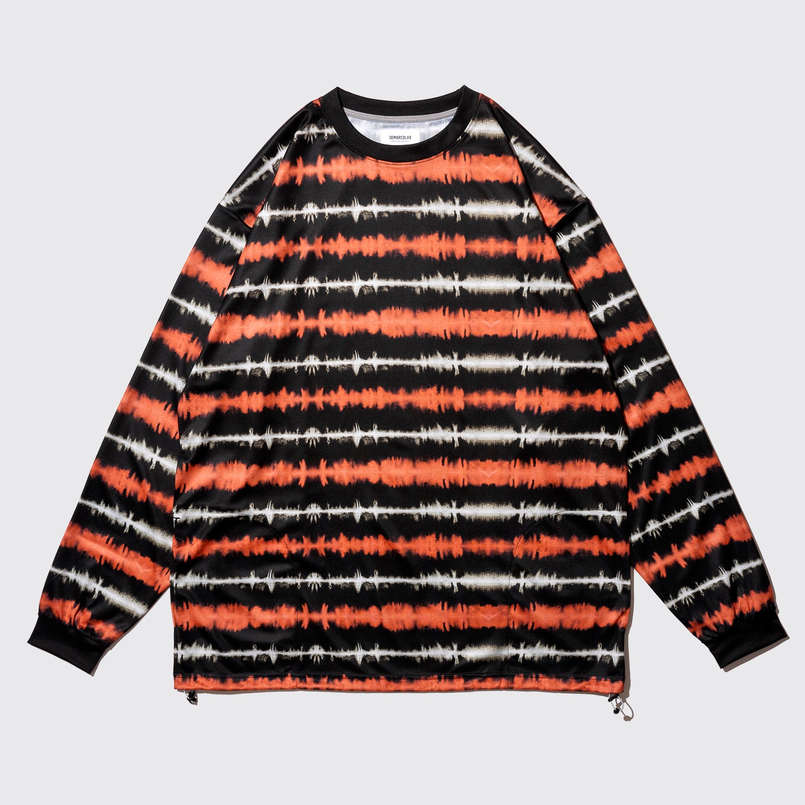 DTG-DYE VENT L/S TEE (Orange)