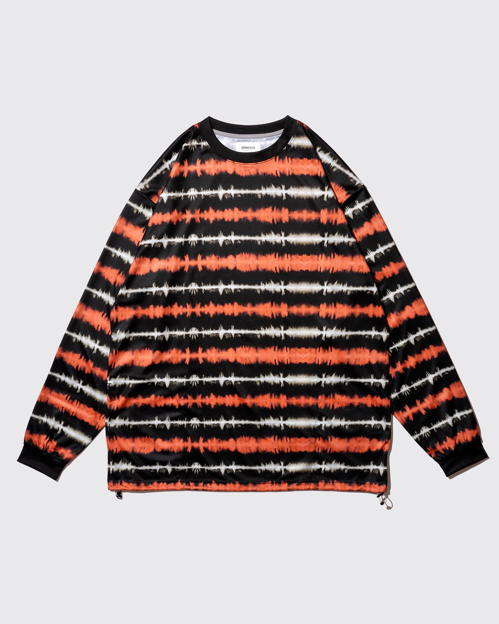 DTG-DYE VENT L/S TEE (Orange)