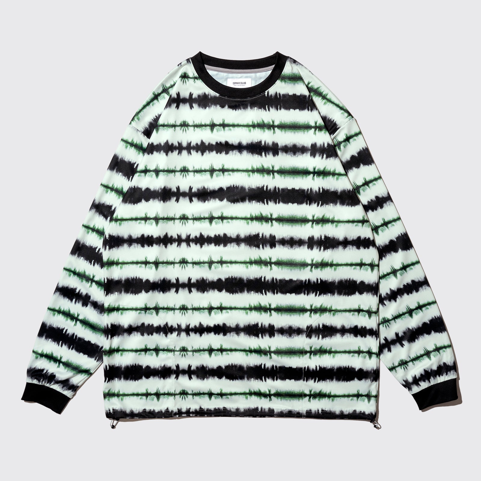 DTG-DYE VENT L/S TEE (Green)