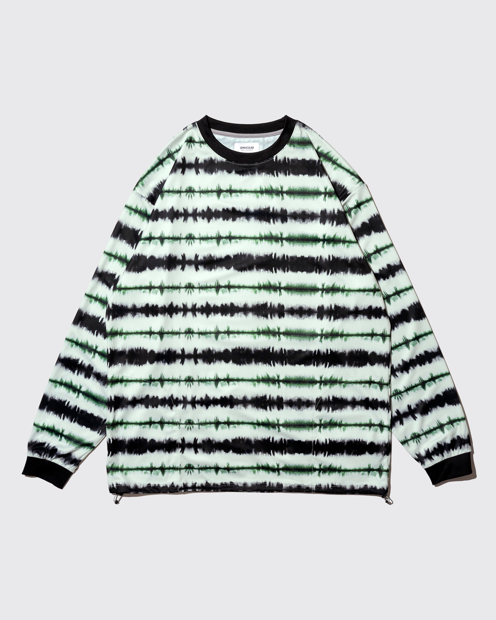 DTG-DYE VENT L/S TEE (Green)