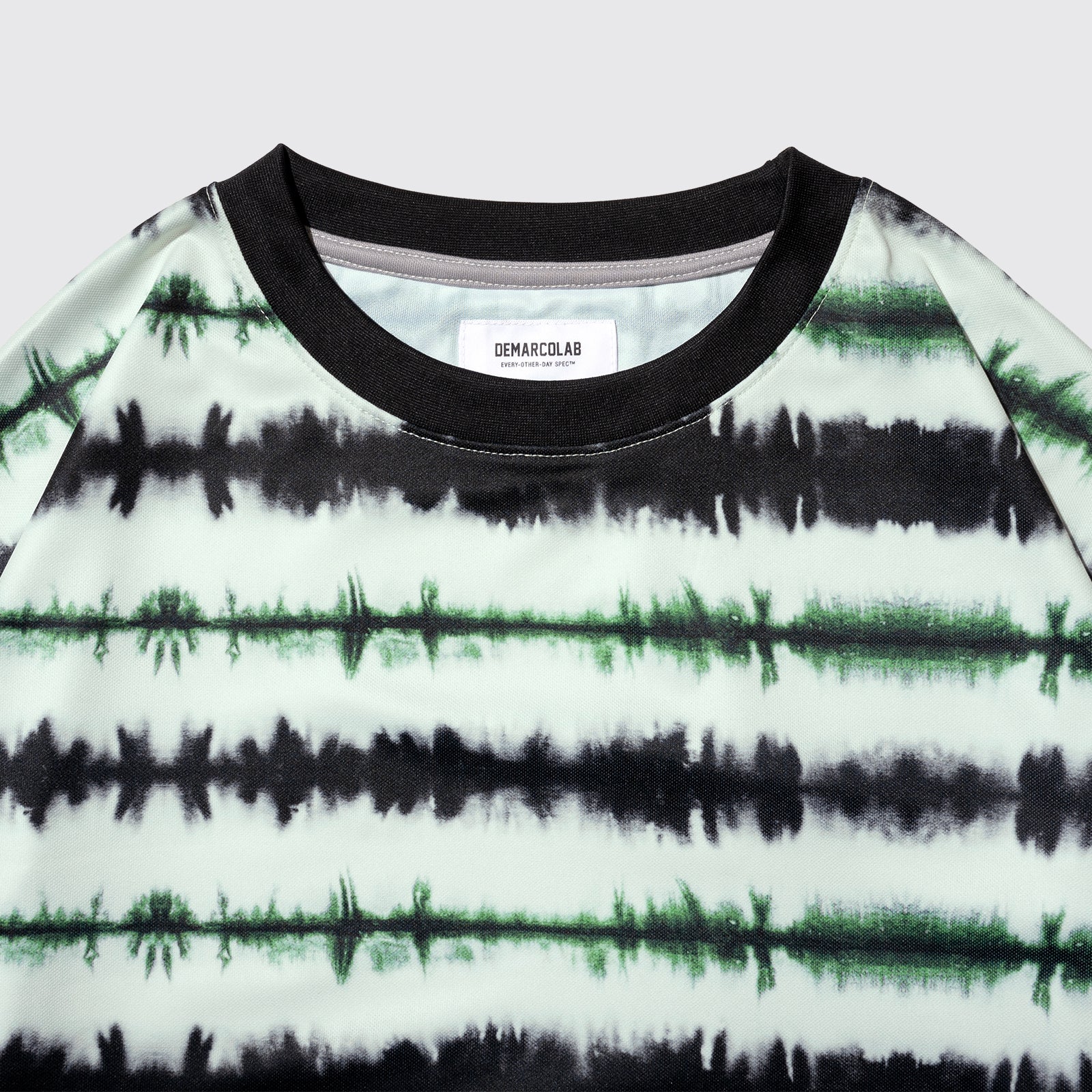 DTG-DYE VENT L/S TEE (Green)