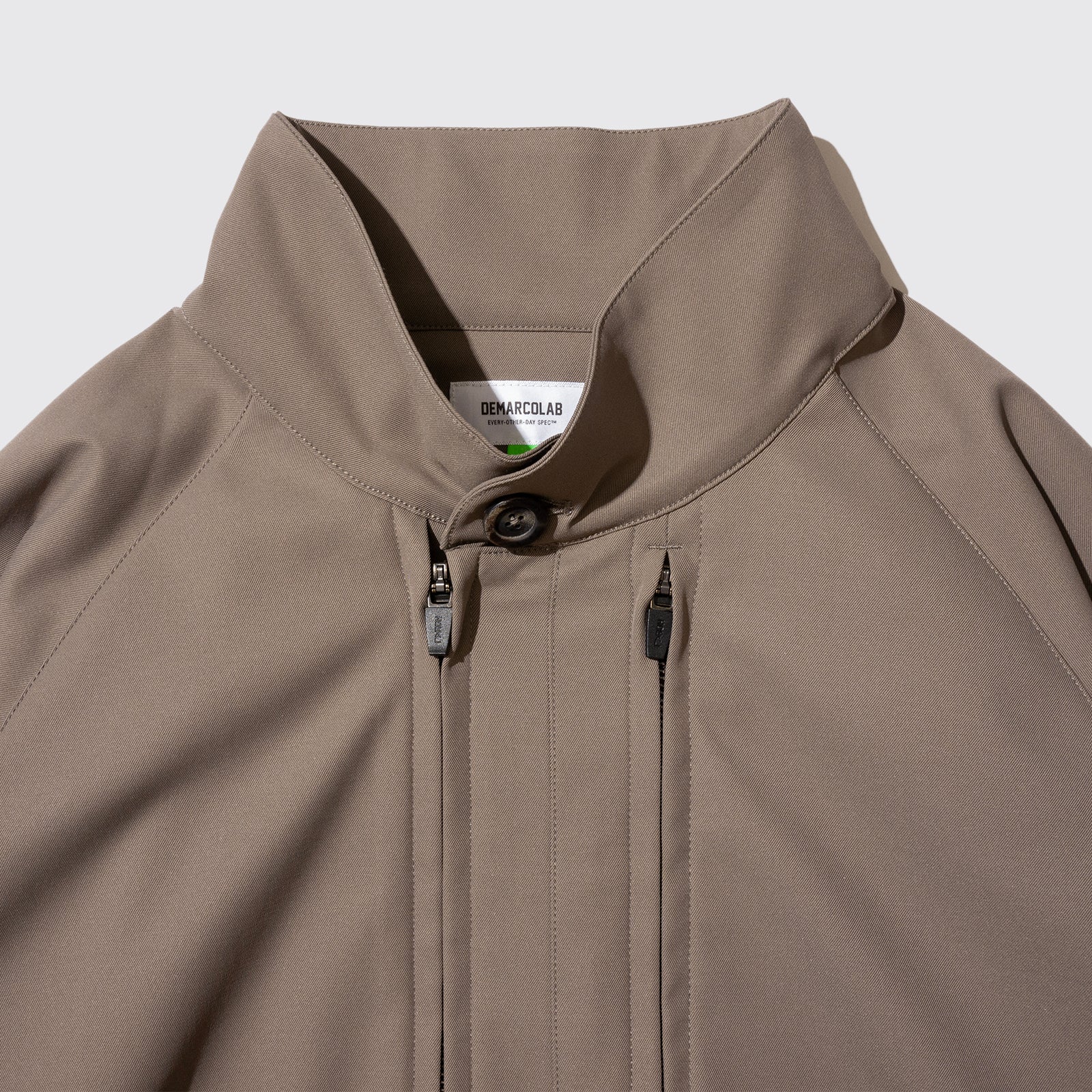 SOLOTEX® 2-ZIP HARRINGTON JKT (Coffee)