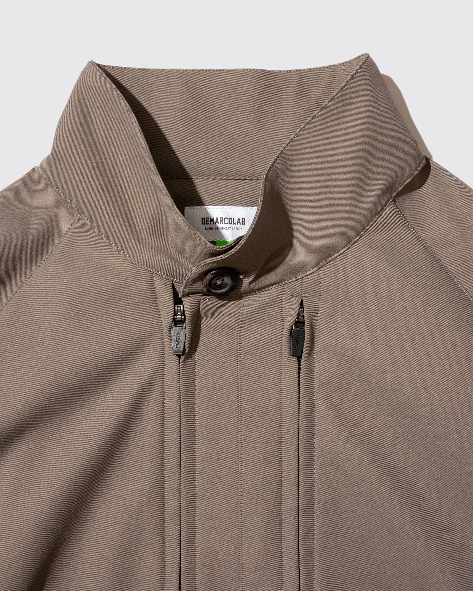 SOLOTEX® 2-ZIP HARRINGTON JKT (Coffee)