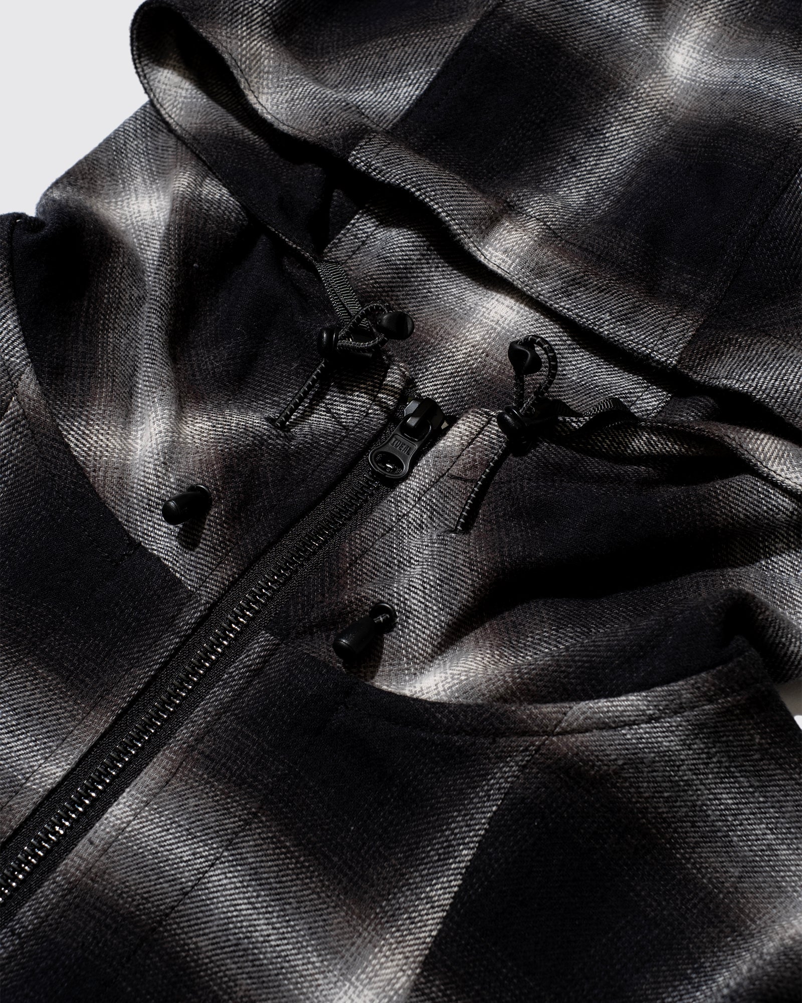 PLAID PAC-NORAK JKT (Black)