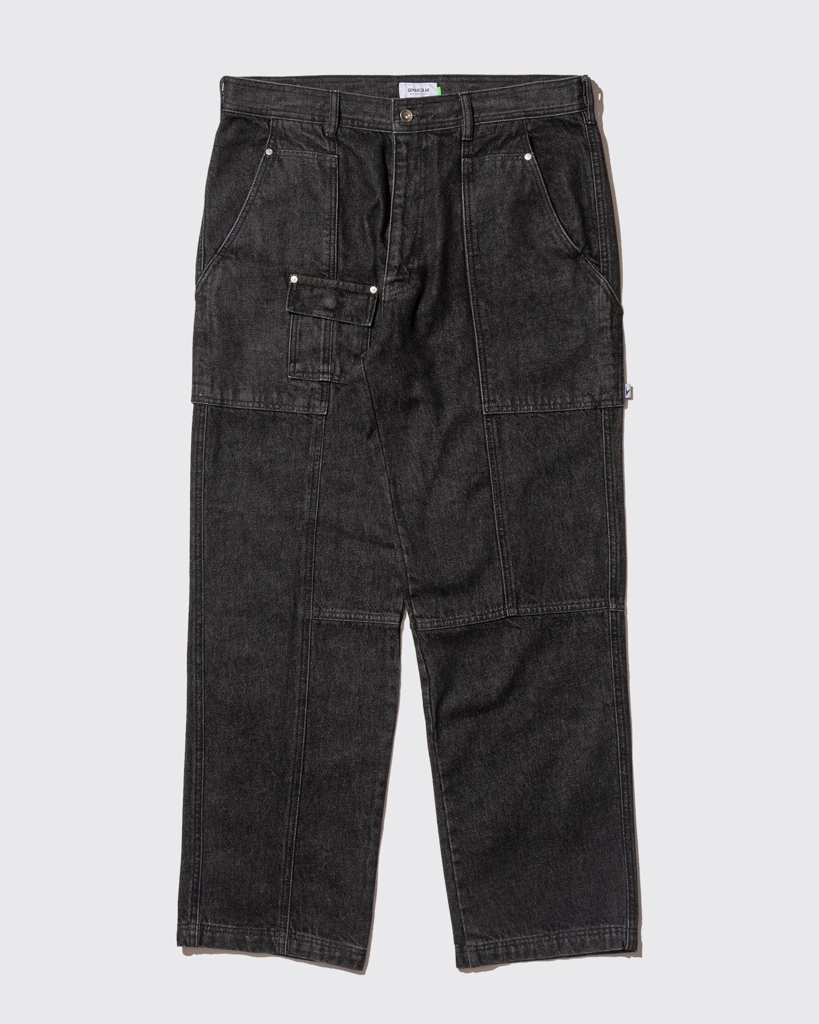 SILVER DUB DE'ANGLE JEANS (Black)