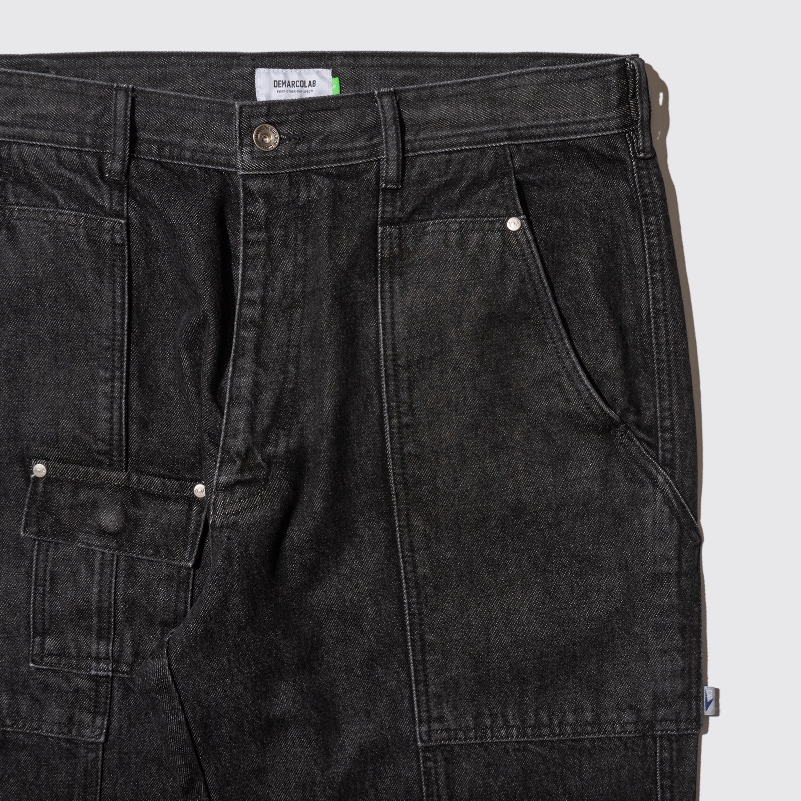 SILVER DUB DE'ANGLE JEANS (Black)