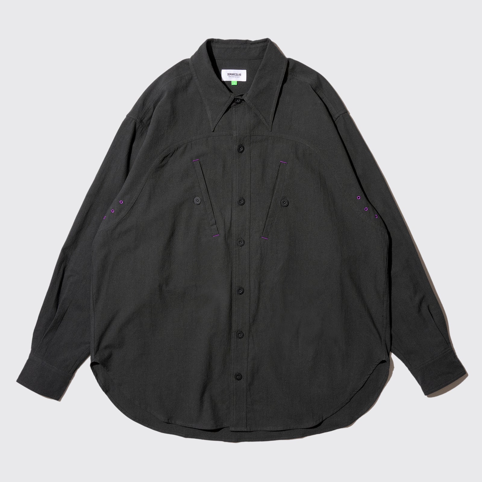 B/C WASHER GONG SHIRT (Charcoal)