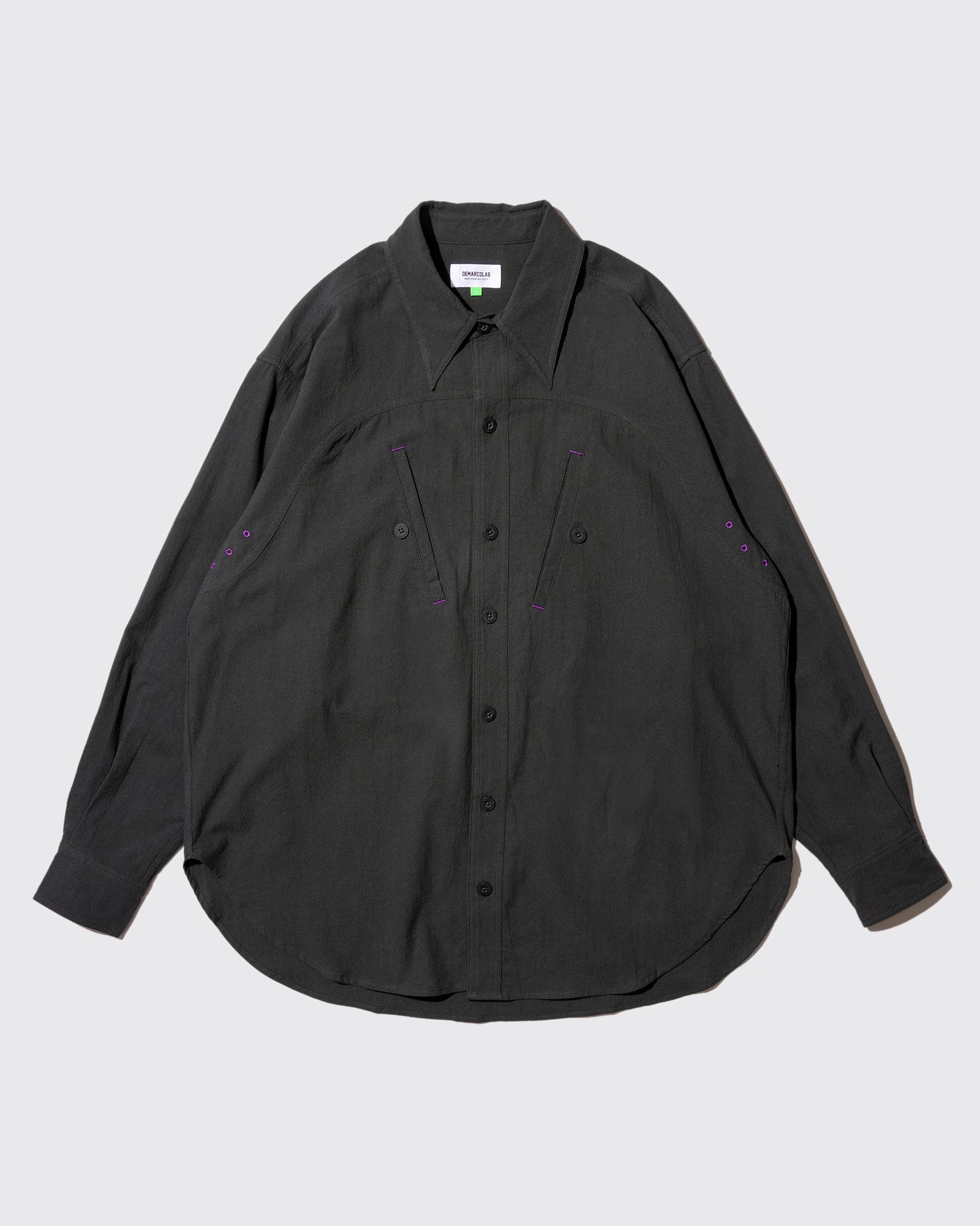 B/C WASHER GONG SHIRT (Charcoal)