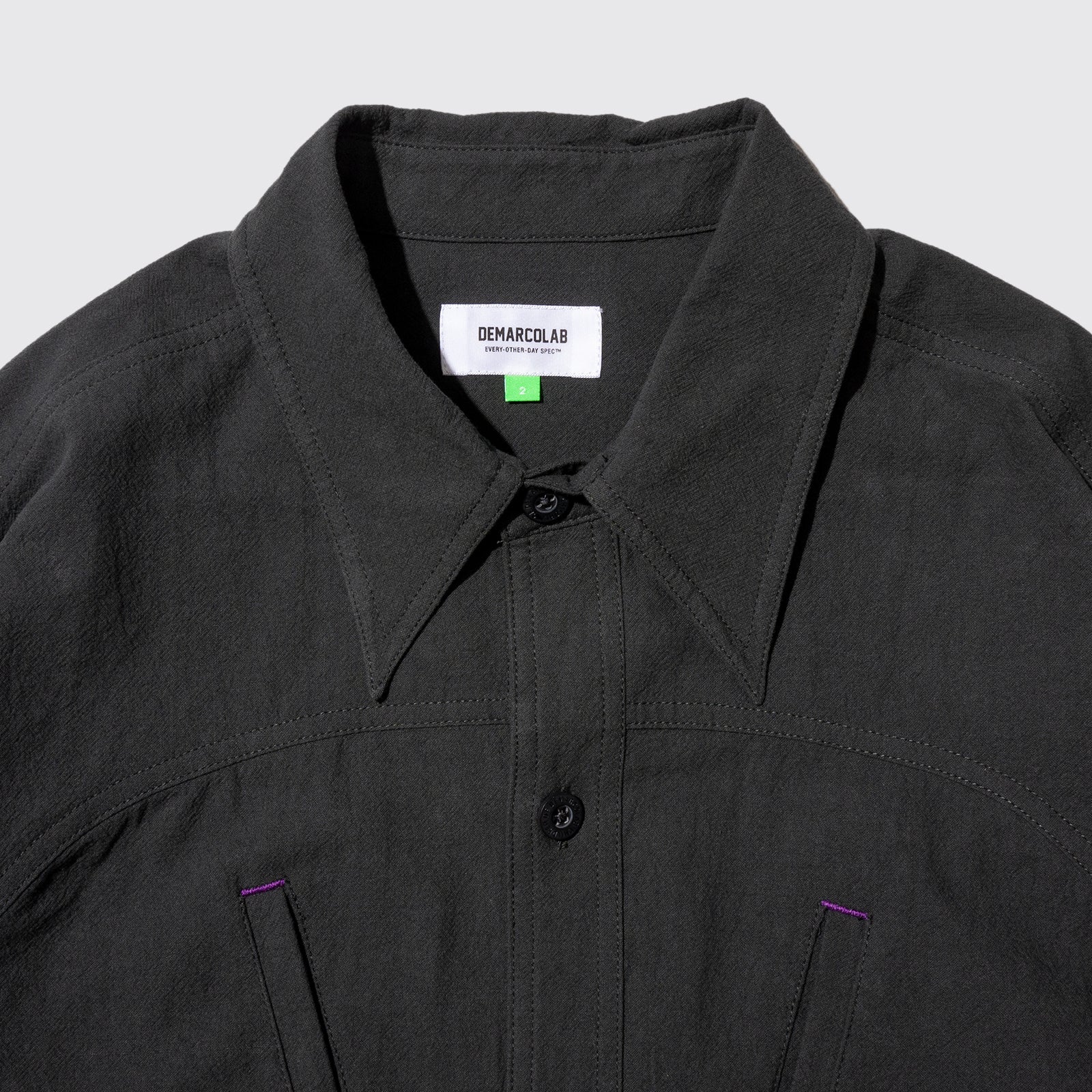 B/C WASHER GONG SHIRT (Charcoal)