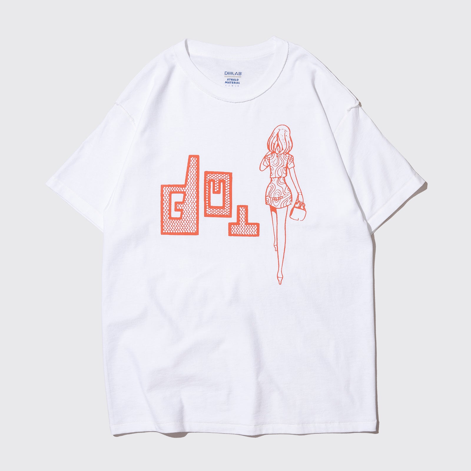 NINGEN REV. TEE (White)