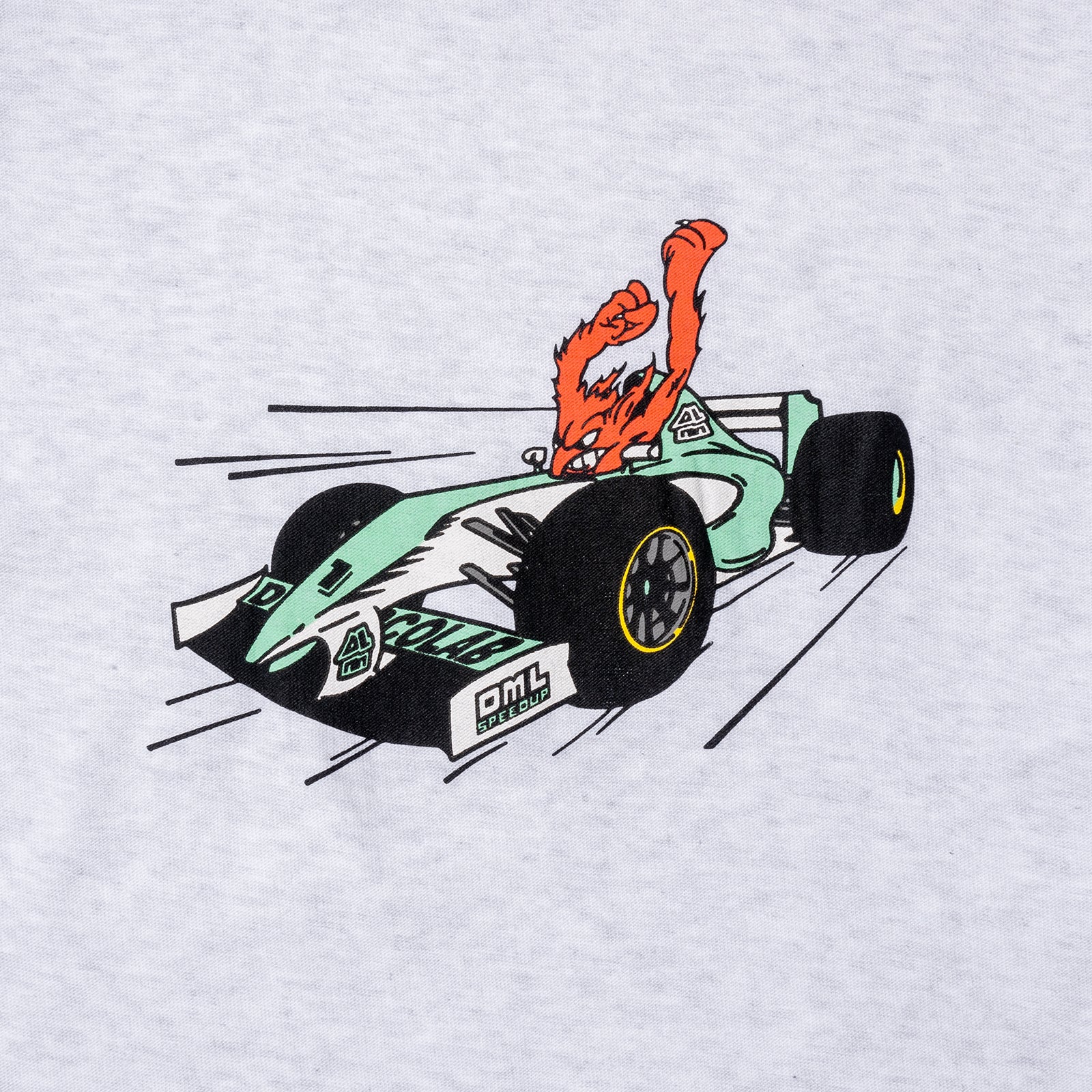 RACING REV. TEE (Ash)