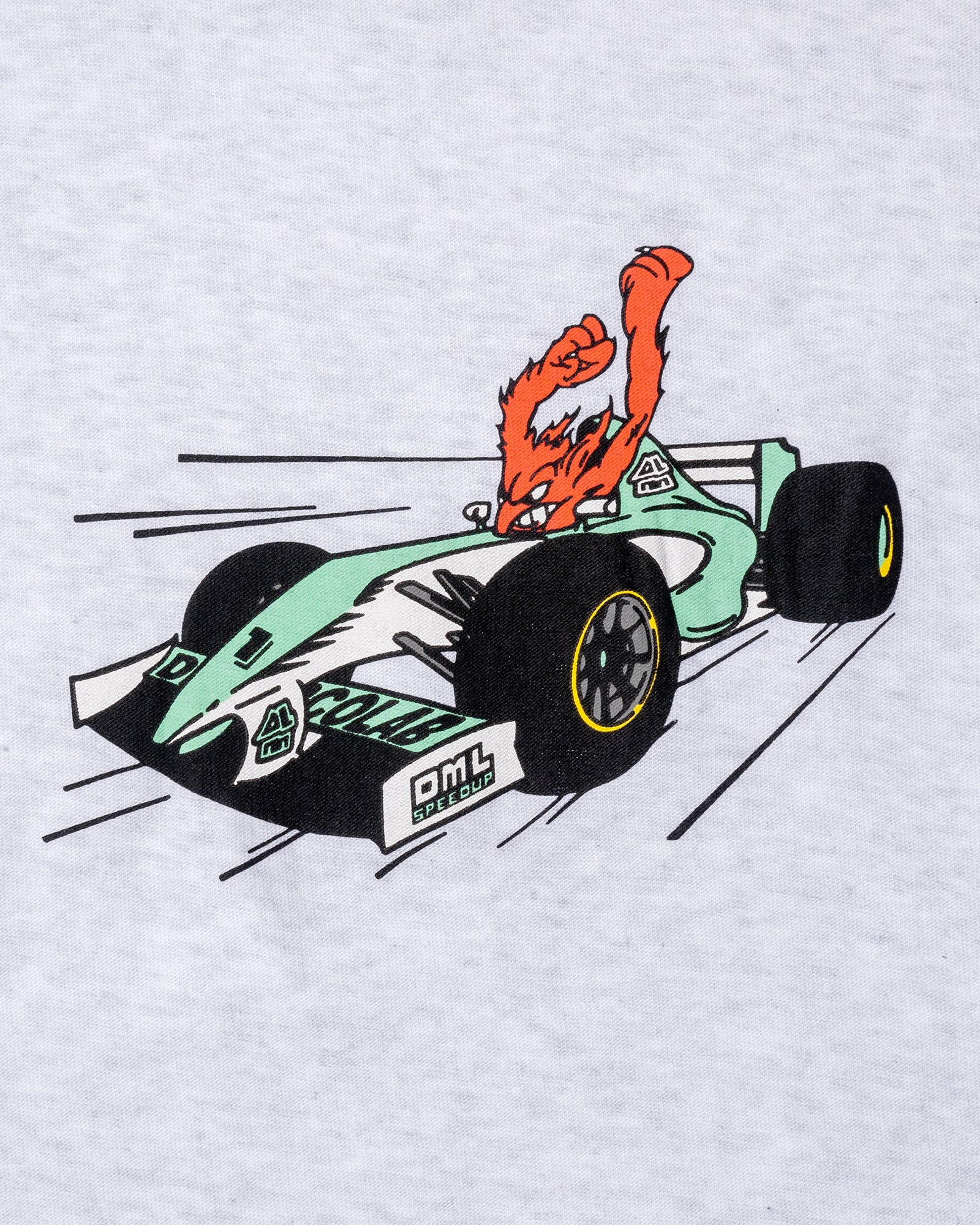 RACING REV. TEE (Ash)