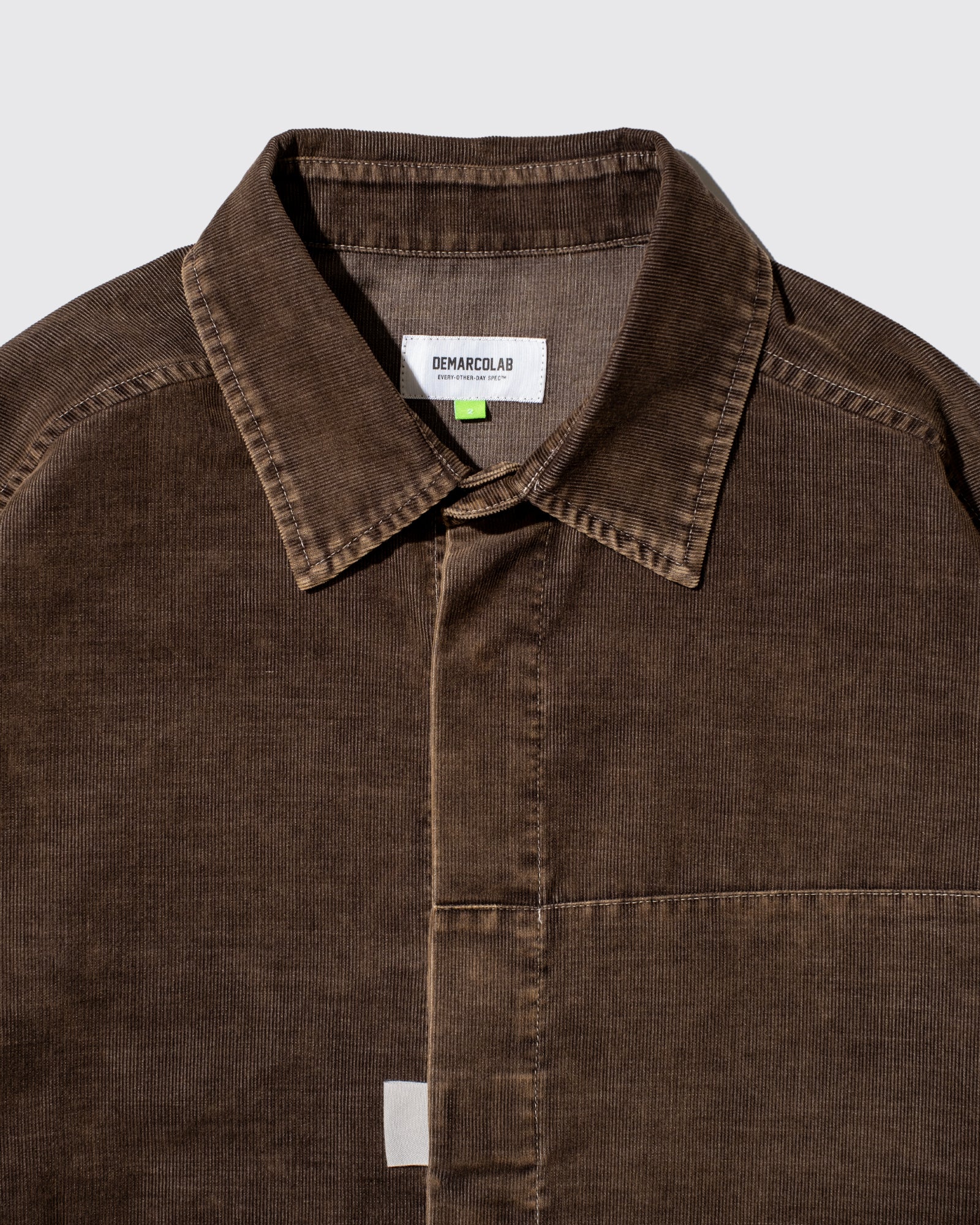 PERFORMANCE CORD. SHIRT (Brown)