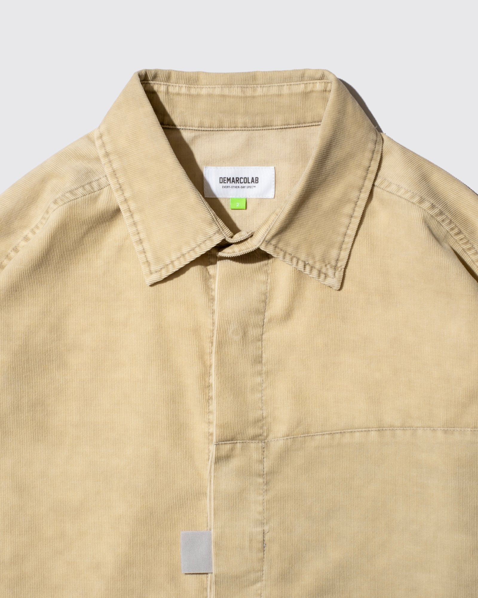 PERFORMANCE CORD. SHIRT (Beige)