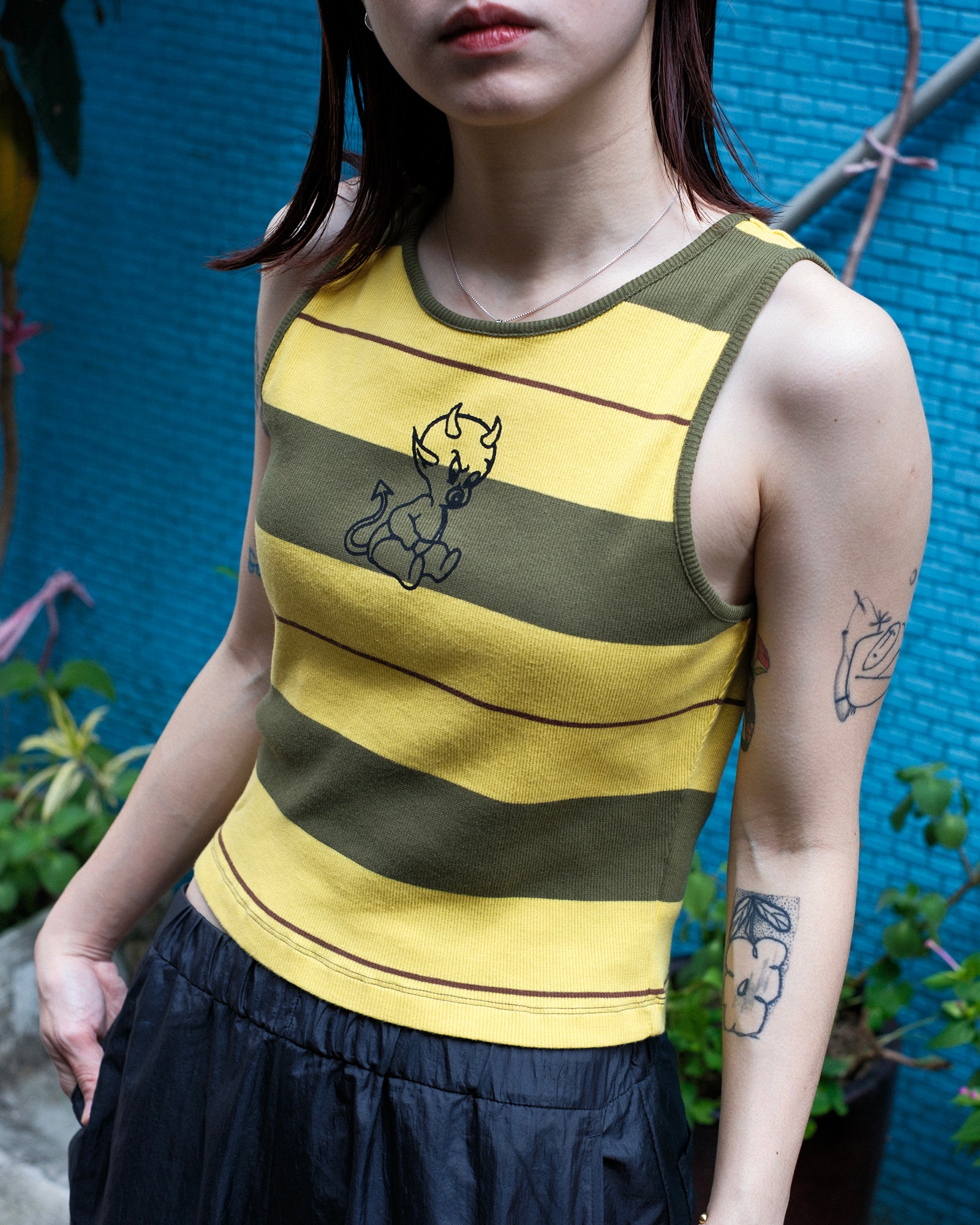 W BABY DEVIL RIB TANK