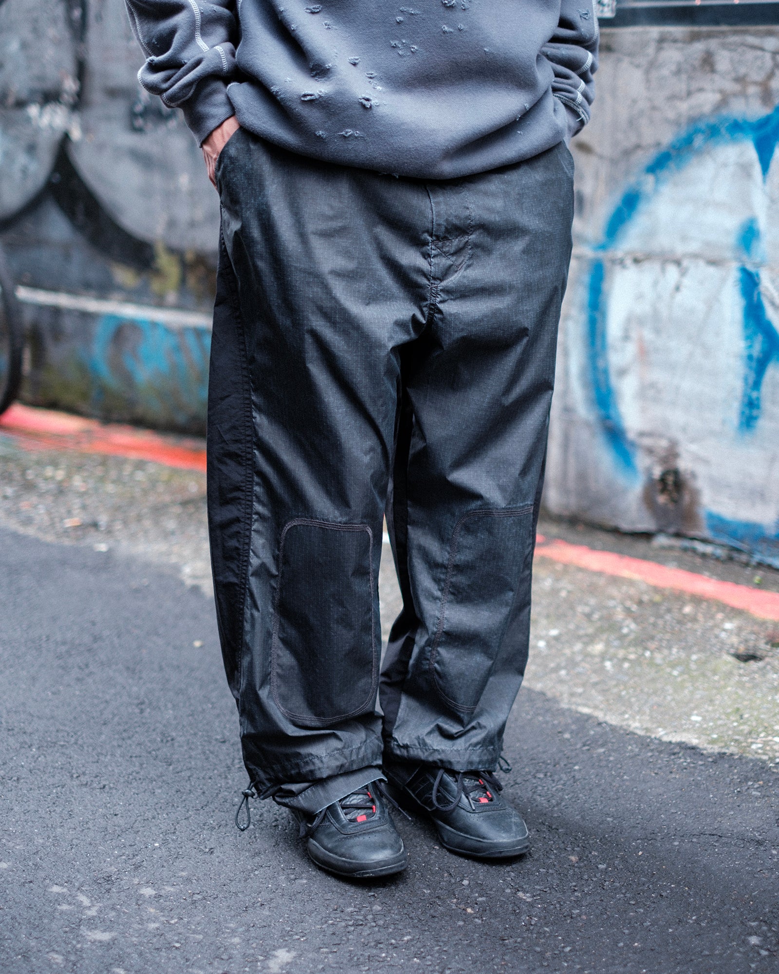 PIGMENT NYLON TRACK PANT