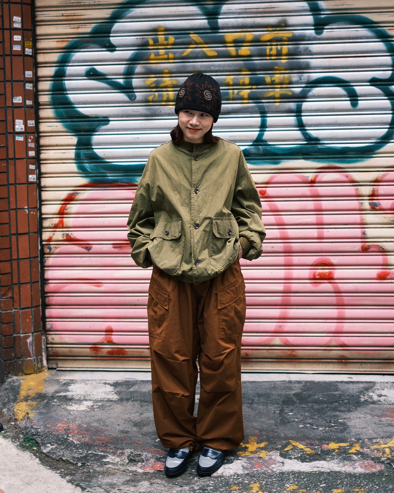 80'S IDEAS FROM MASSIMO OSTI BOMBER JACKET