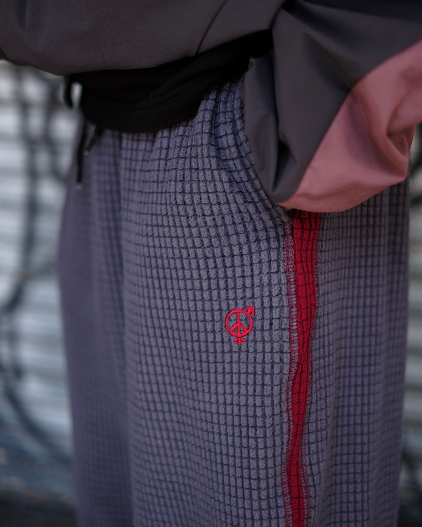 GRID FLEECE PANT
