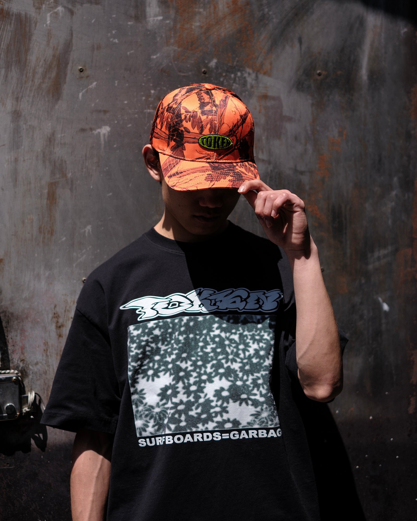 CAMO LOGO CAP