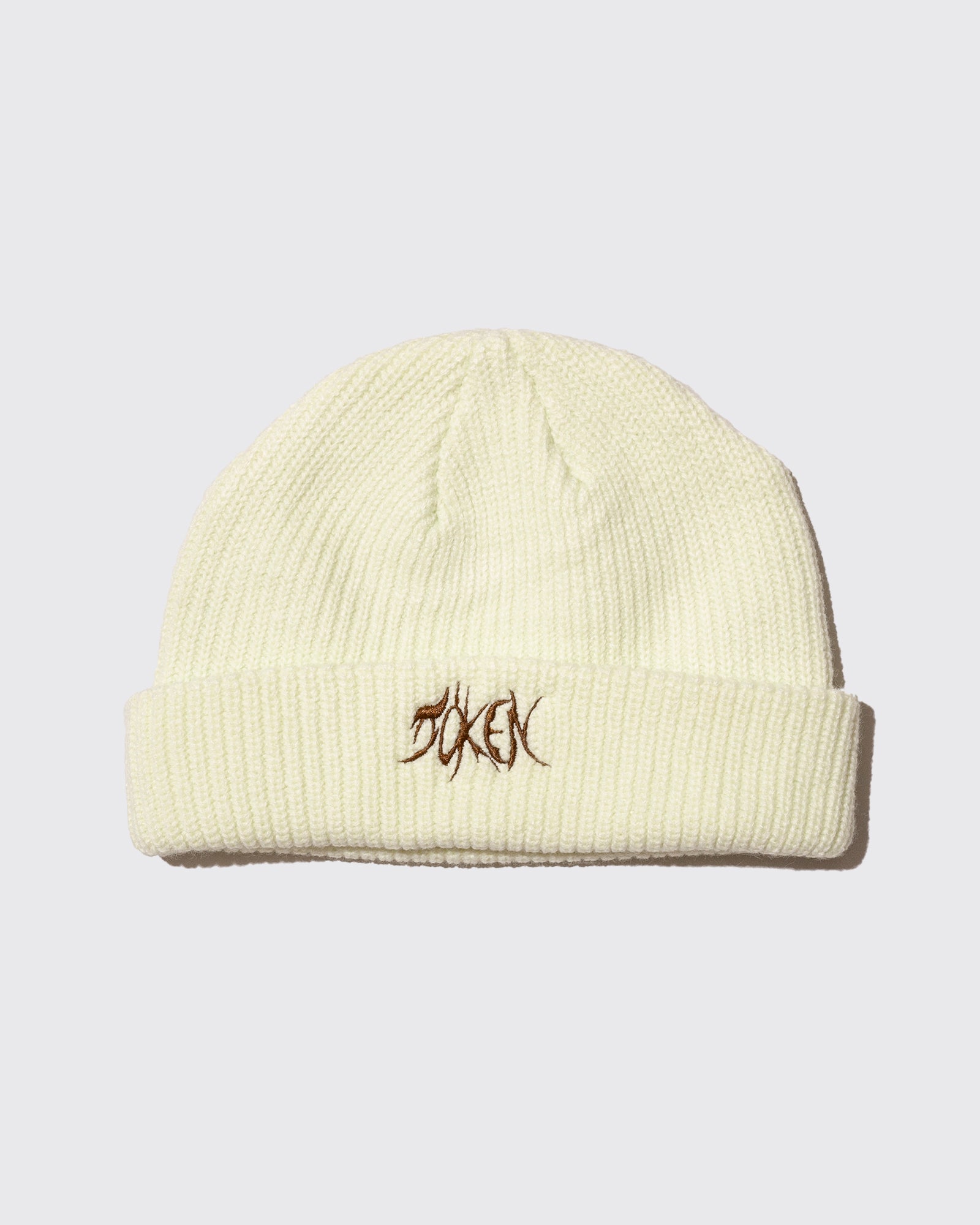 Logo Cable Knit Beanie