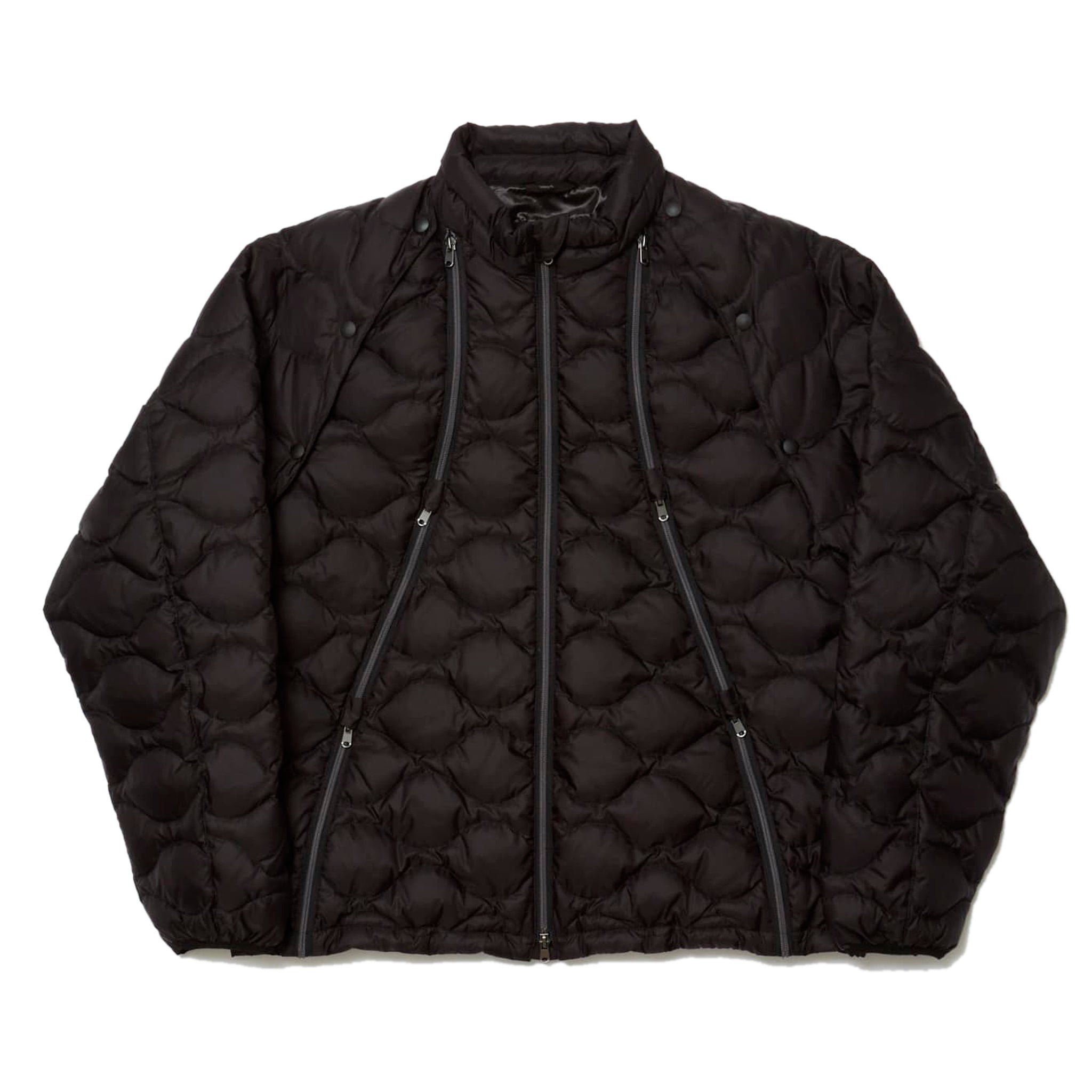 REMOVABLE SLEEVE DOWN JACKET (Black)