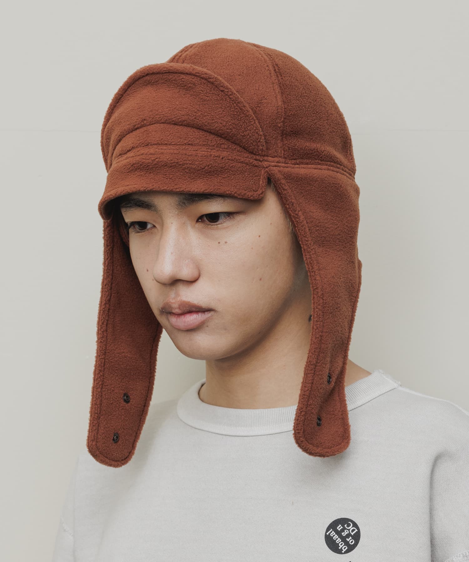FLEECE TROOPER HAT (Brown)