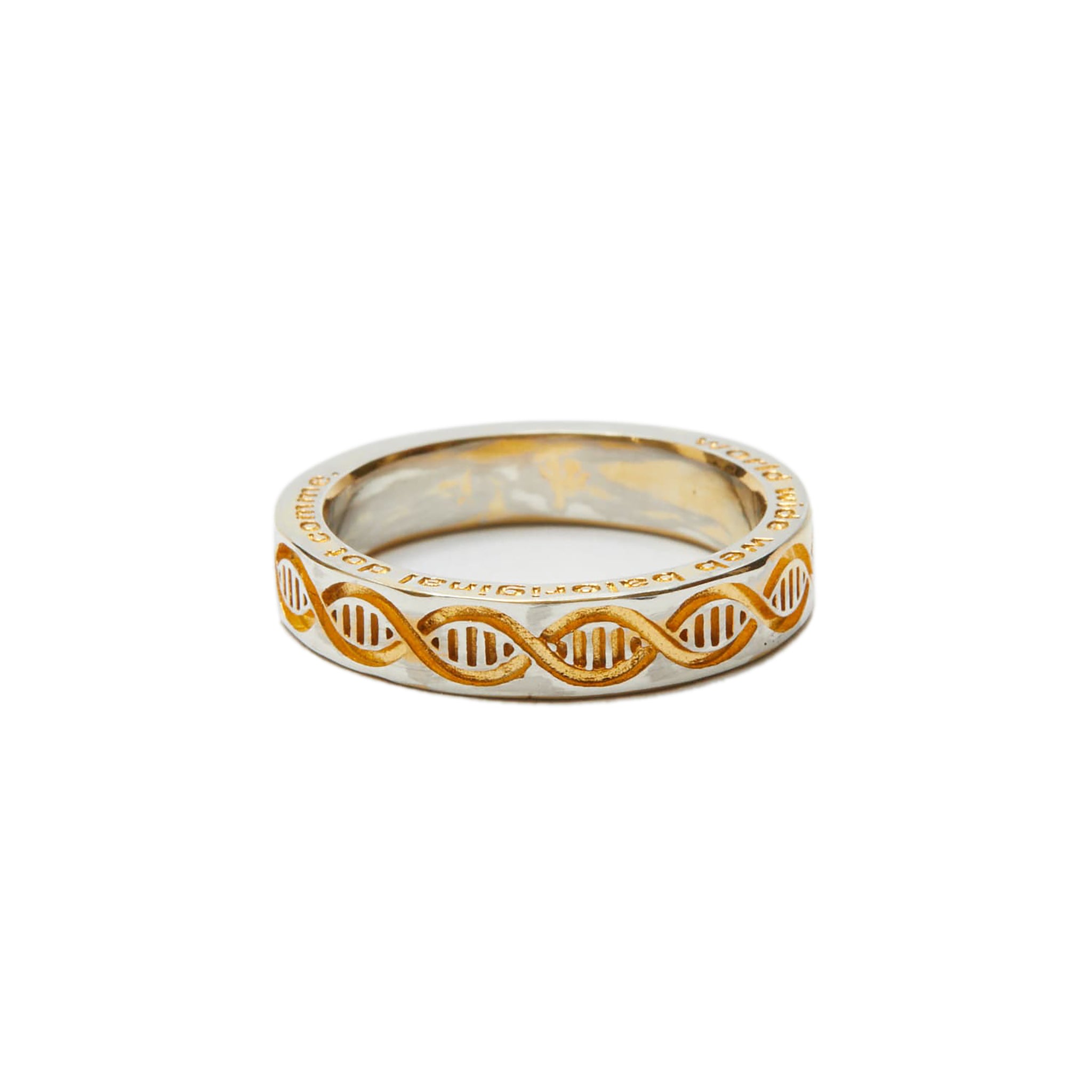 DNA RING (Silver*Gold)