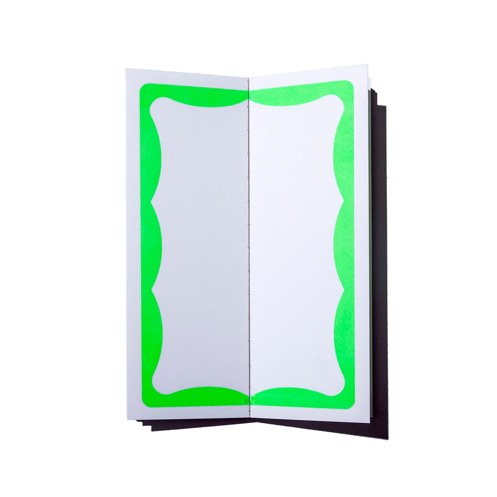 FRAME BOOK HALF SIZE (Neon Green)