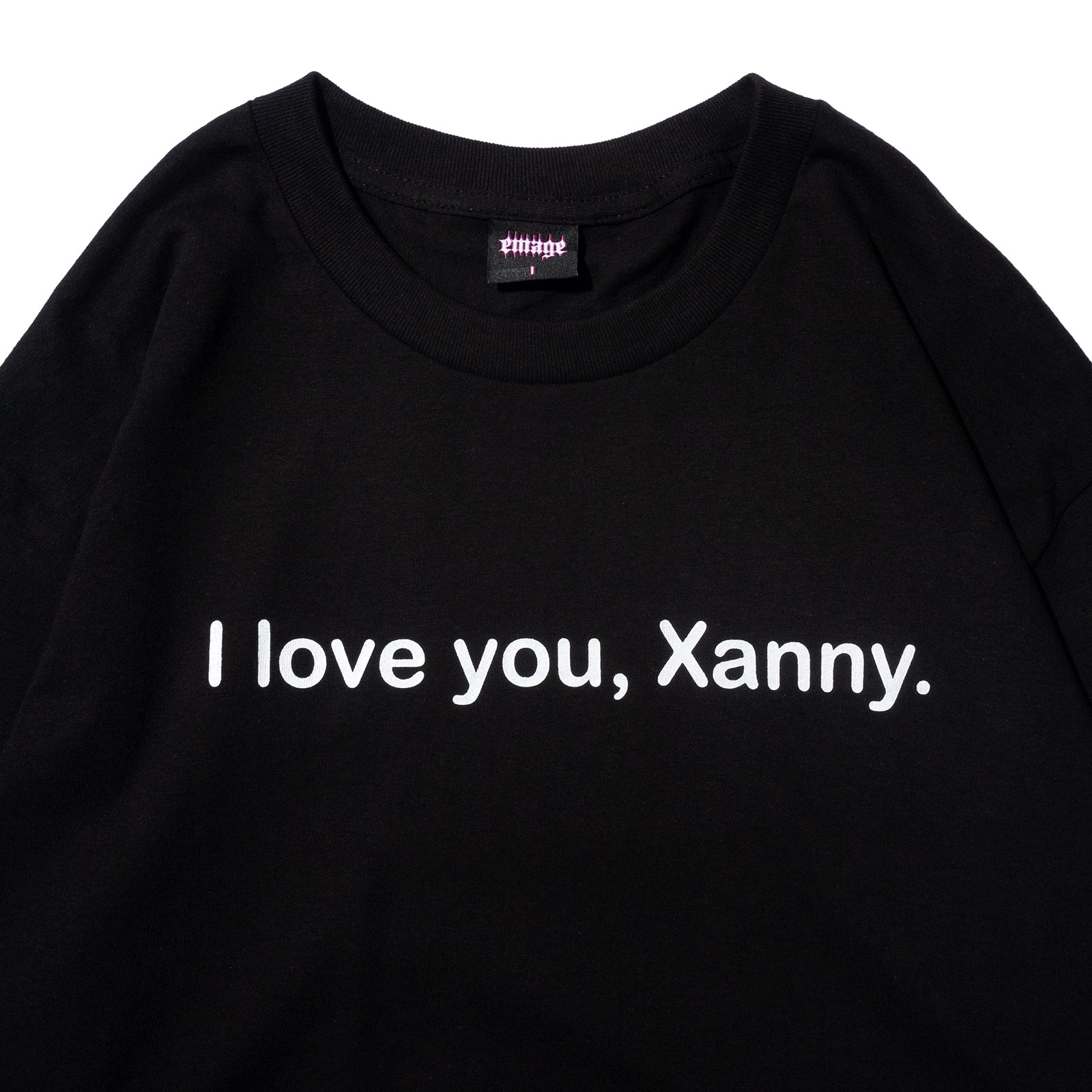 I LOVE YOU, XANNY. TEE (Black)