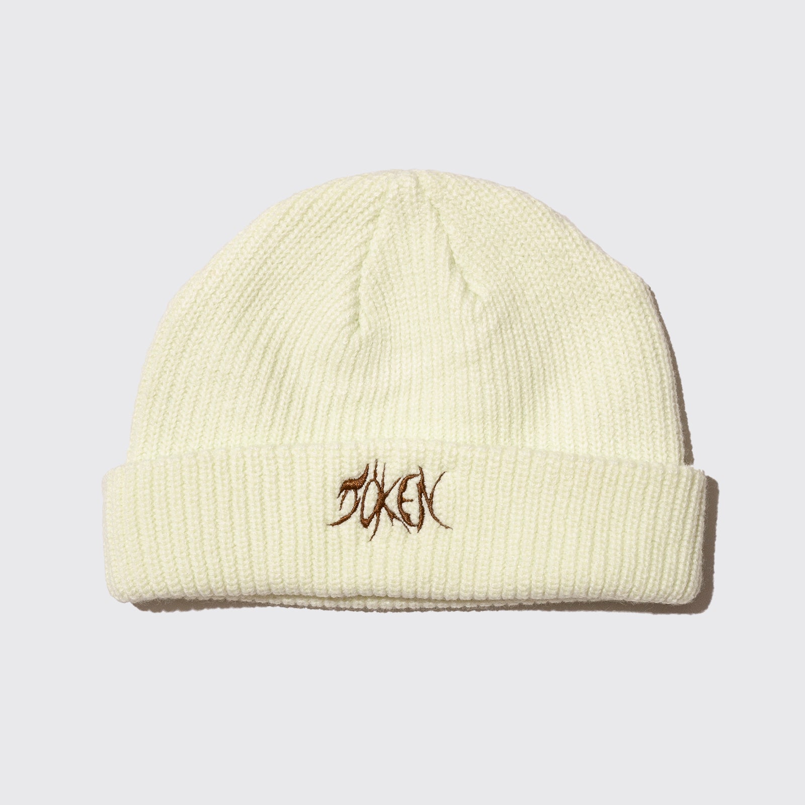 Logo Cable Knit Beanie