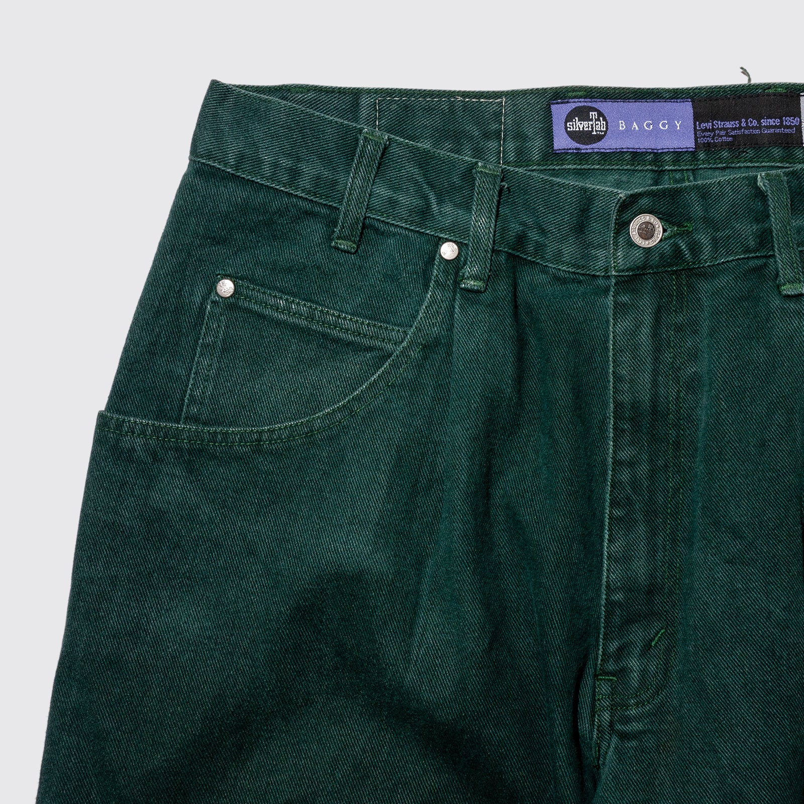 SilverTab Baggy Jeans (Green)