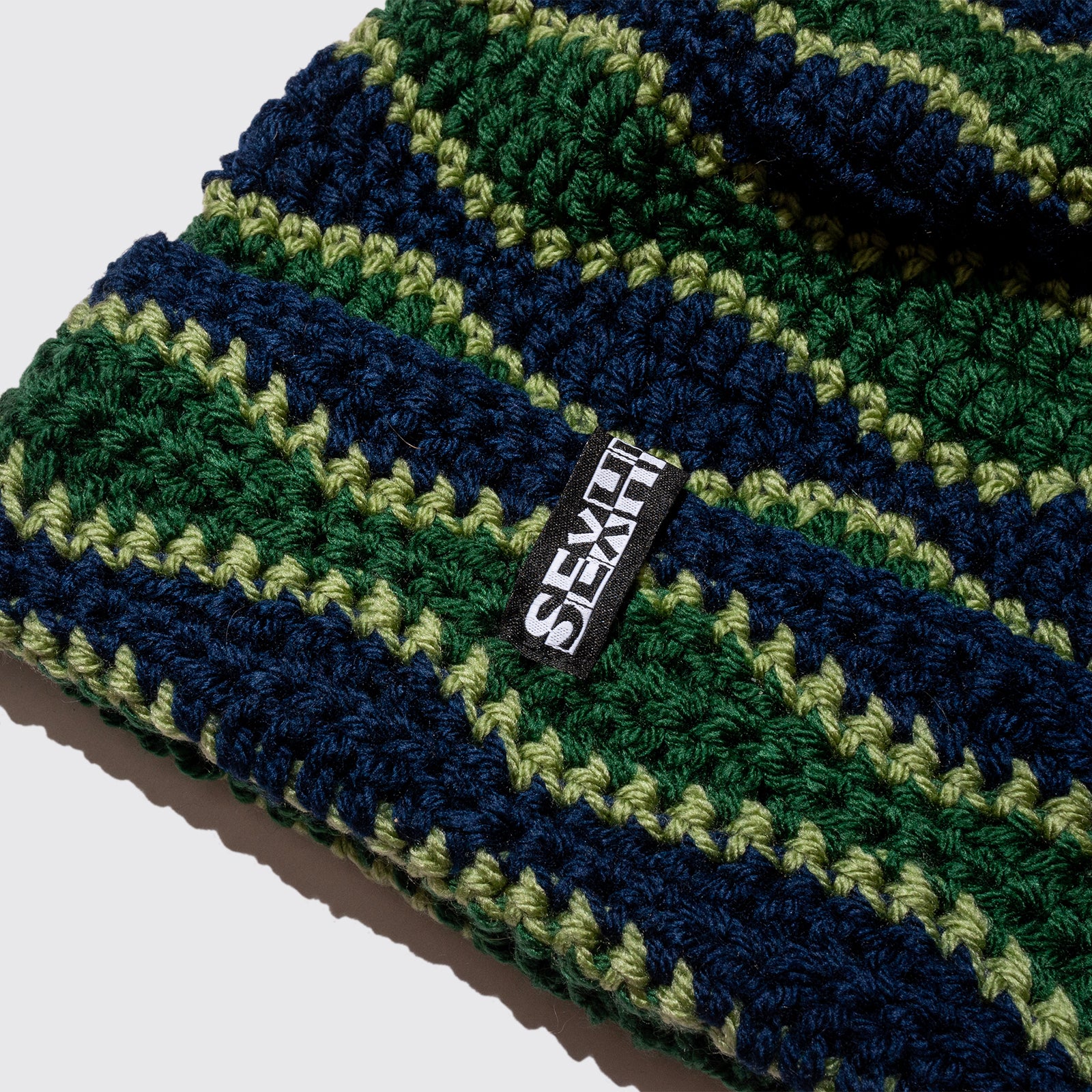 WAVELENGTH BEANIE (Green*Blue)