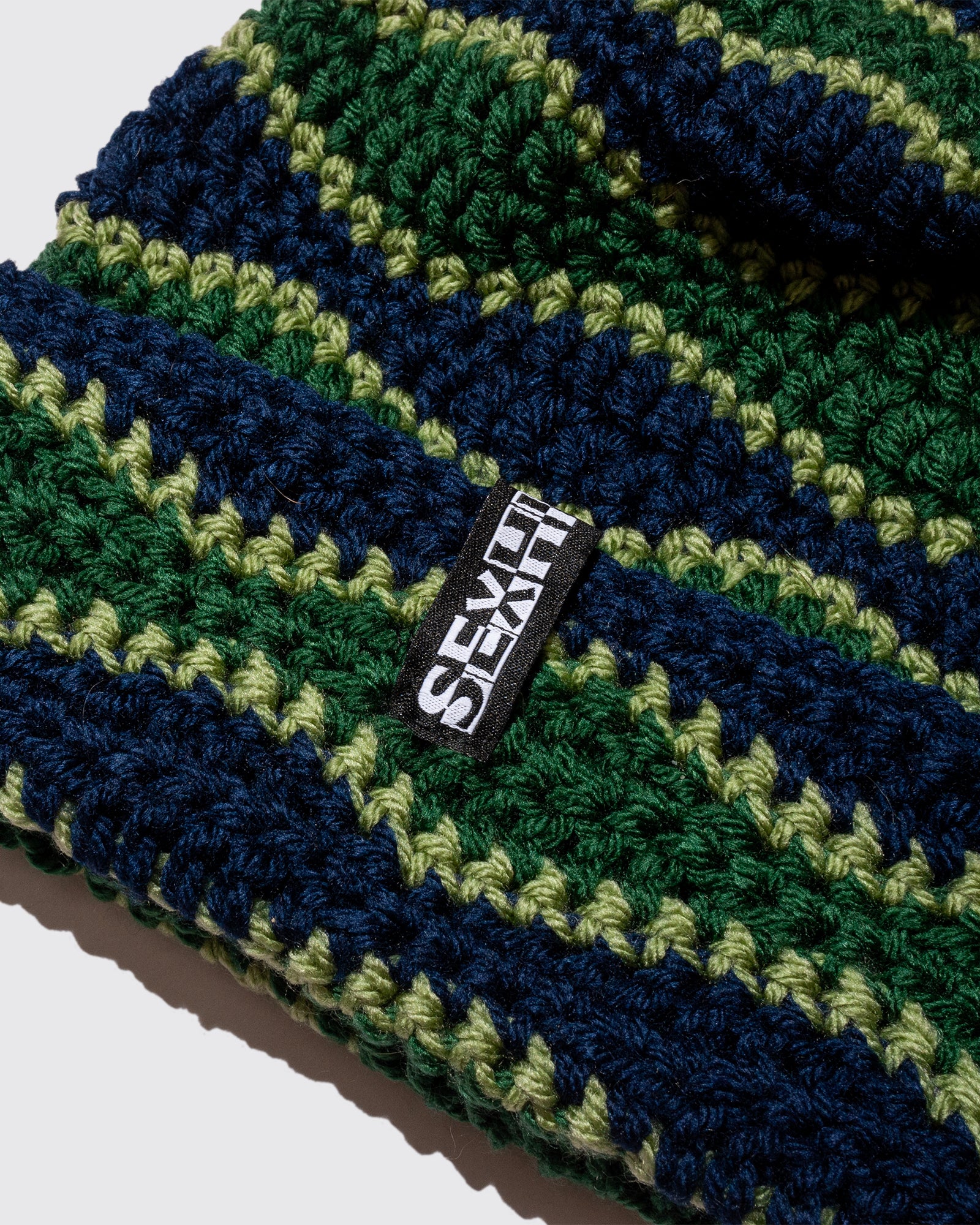 WAVELENGTH BEANIE (Green*Blue)