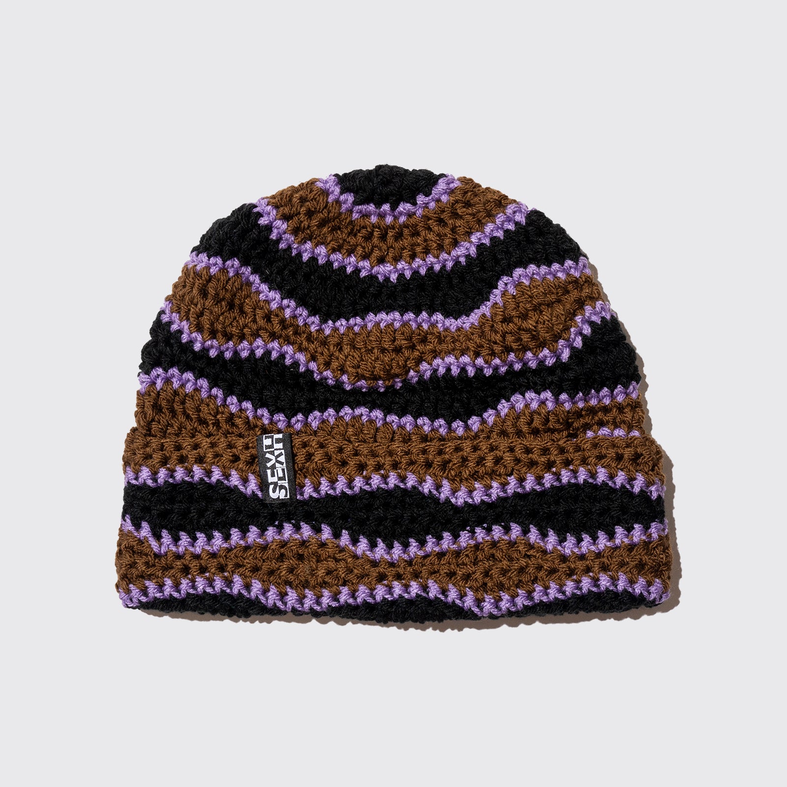 WAVELENGTH BEANIE (Black*Brown)