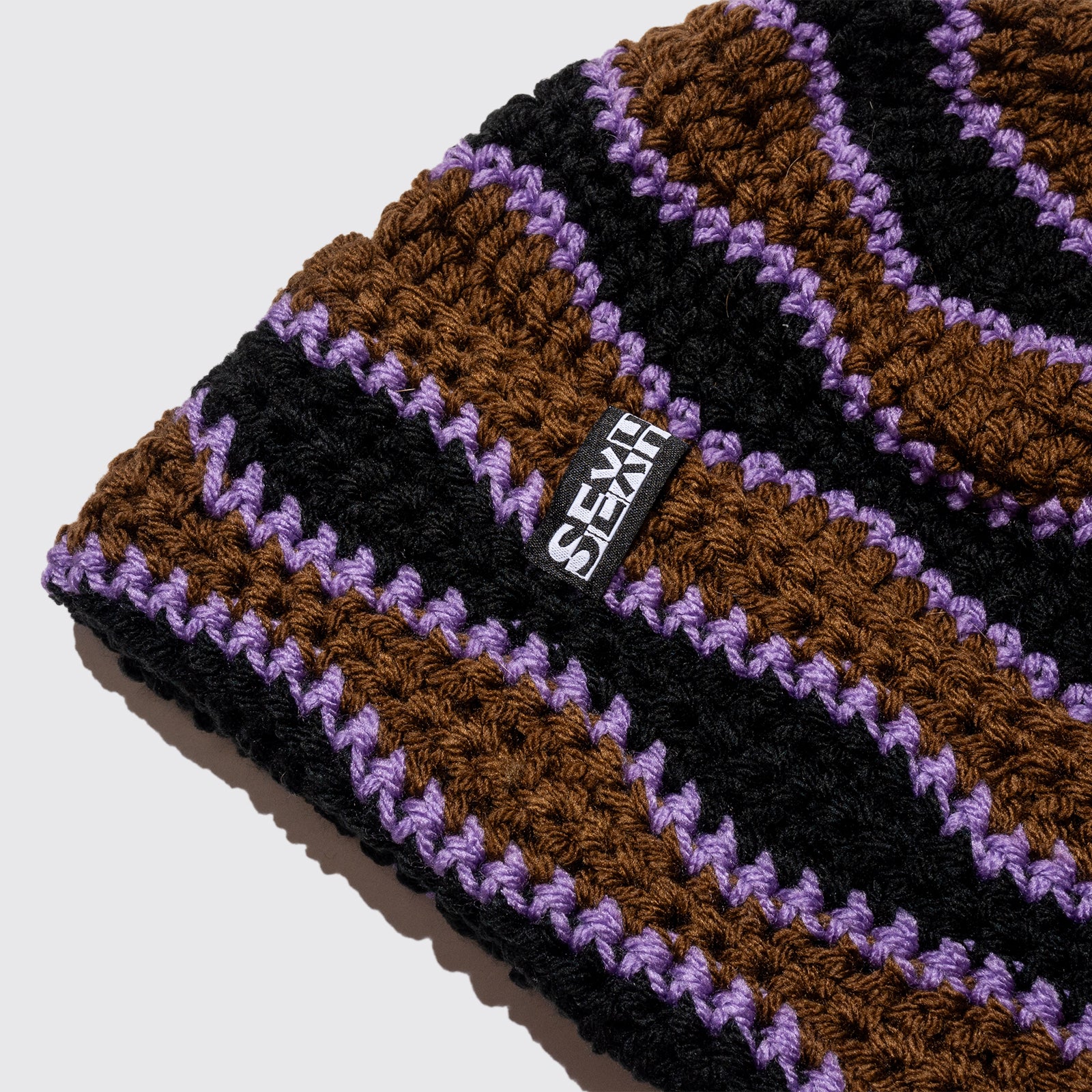 WAVELENGTH BEANIE (Black*Brown)